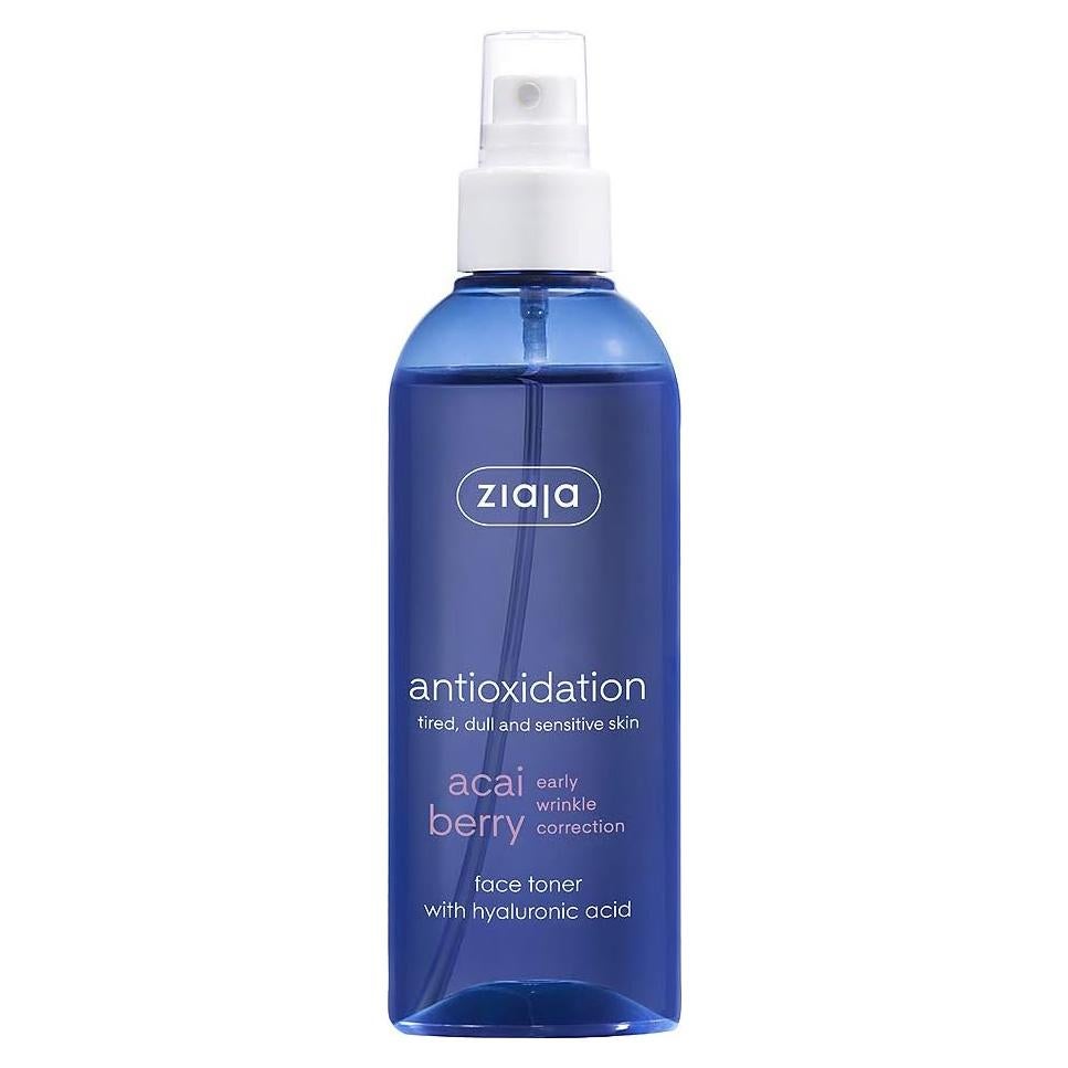 Tónico Facial Hidratante Ziaja Acai Berry 200ml con Ácido Hialurónico