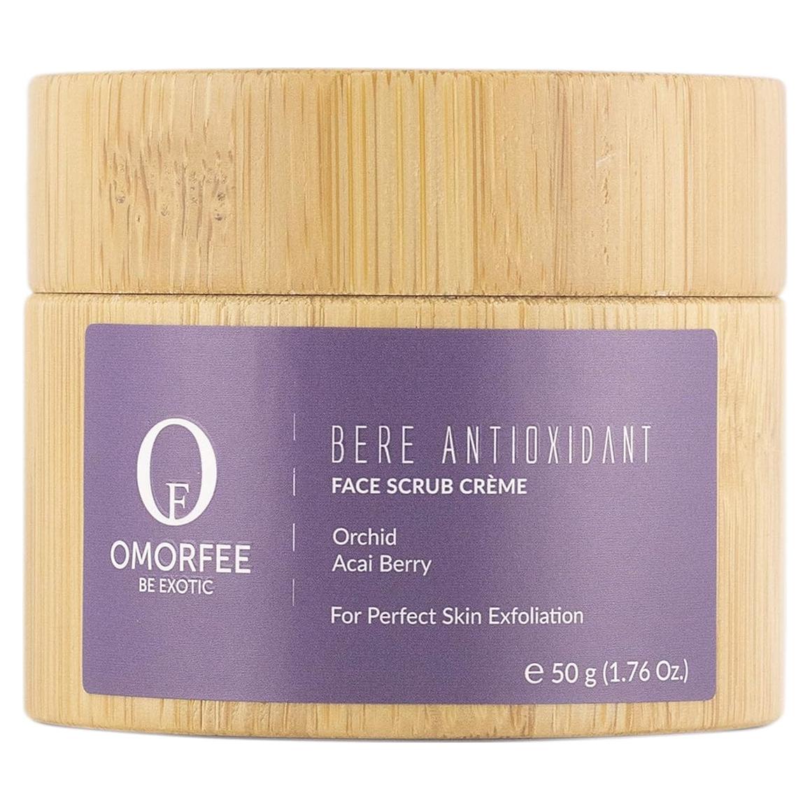 Exfoliante Facial Orgánico OMORFEE 50g - Antioxidante Acai