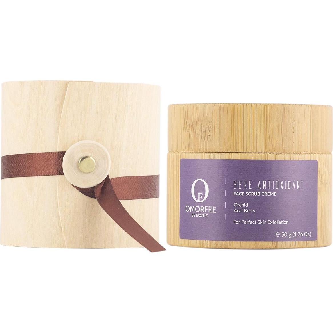 Exfoliante Facial Orgánico OMORFEE 50g - Antioxidante Acai