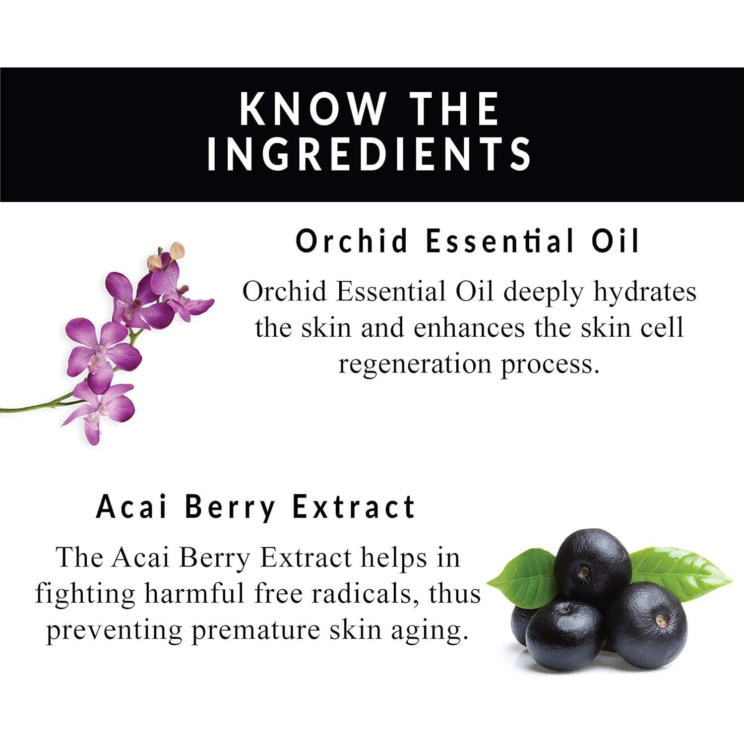 Exfoliante Facial Orgánico OMORFEE 50g - Antioxidante Acai