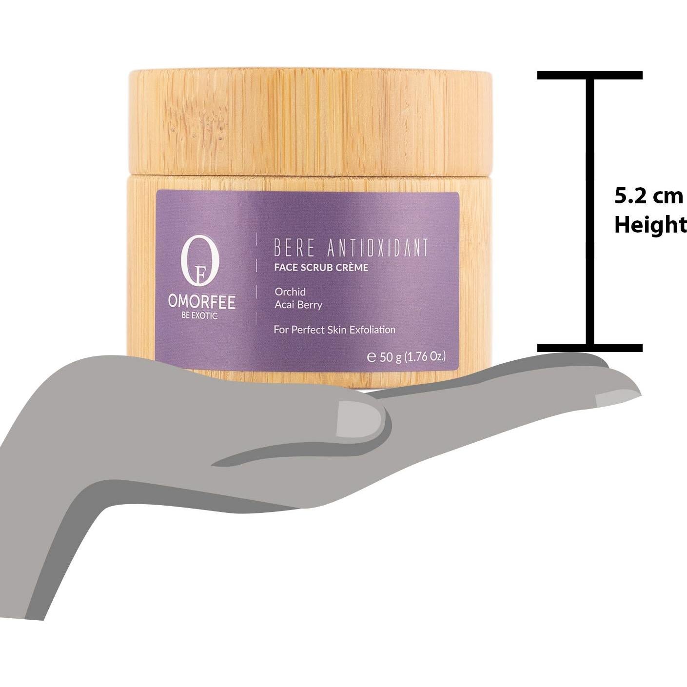 Exfoliante Facial Orgánico OMORFEE 50g - Antioxidante Acai