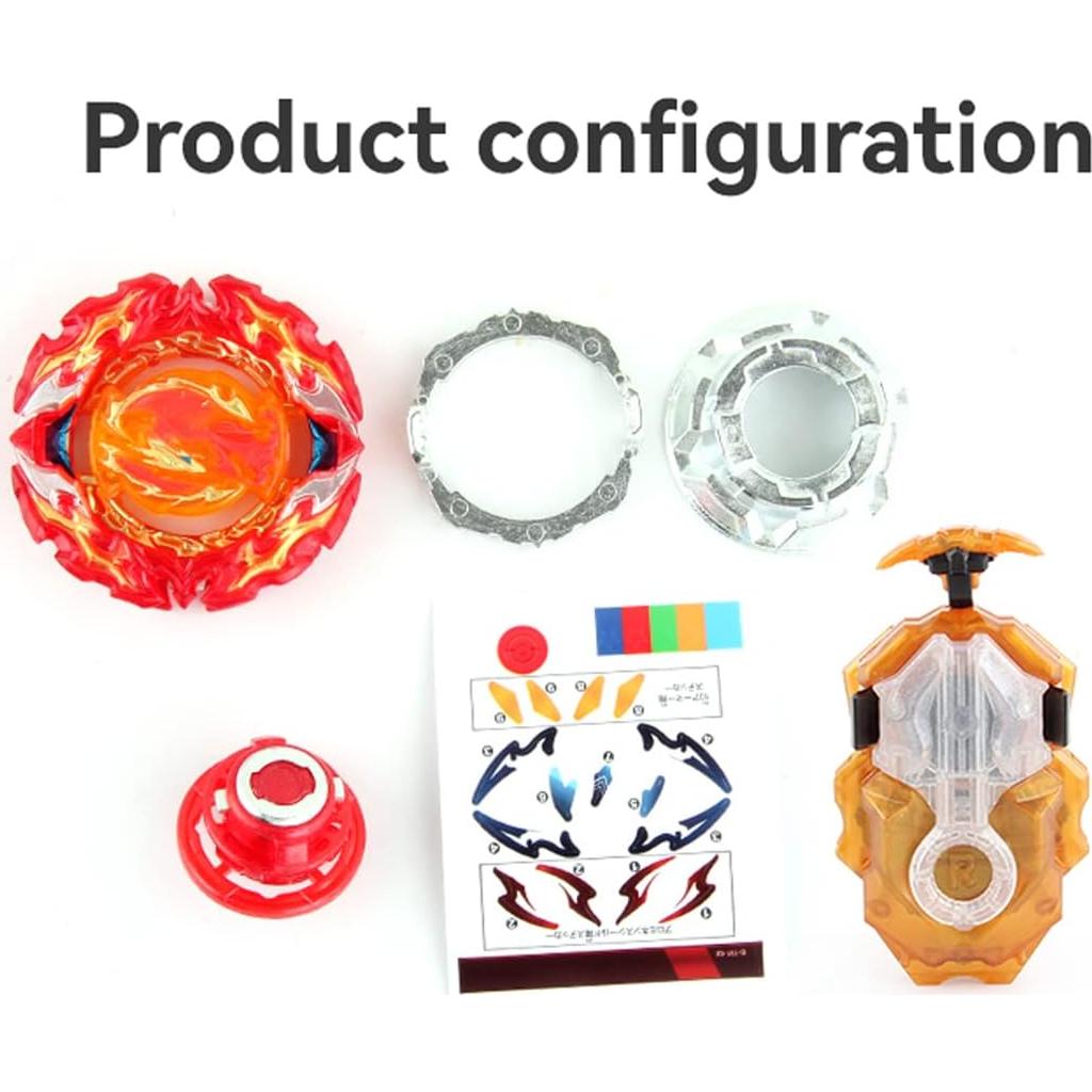 Peonza de Batalla EssTe B-191 Prominence Phoenix con Lanzador