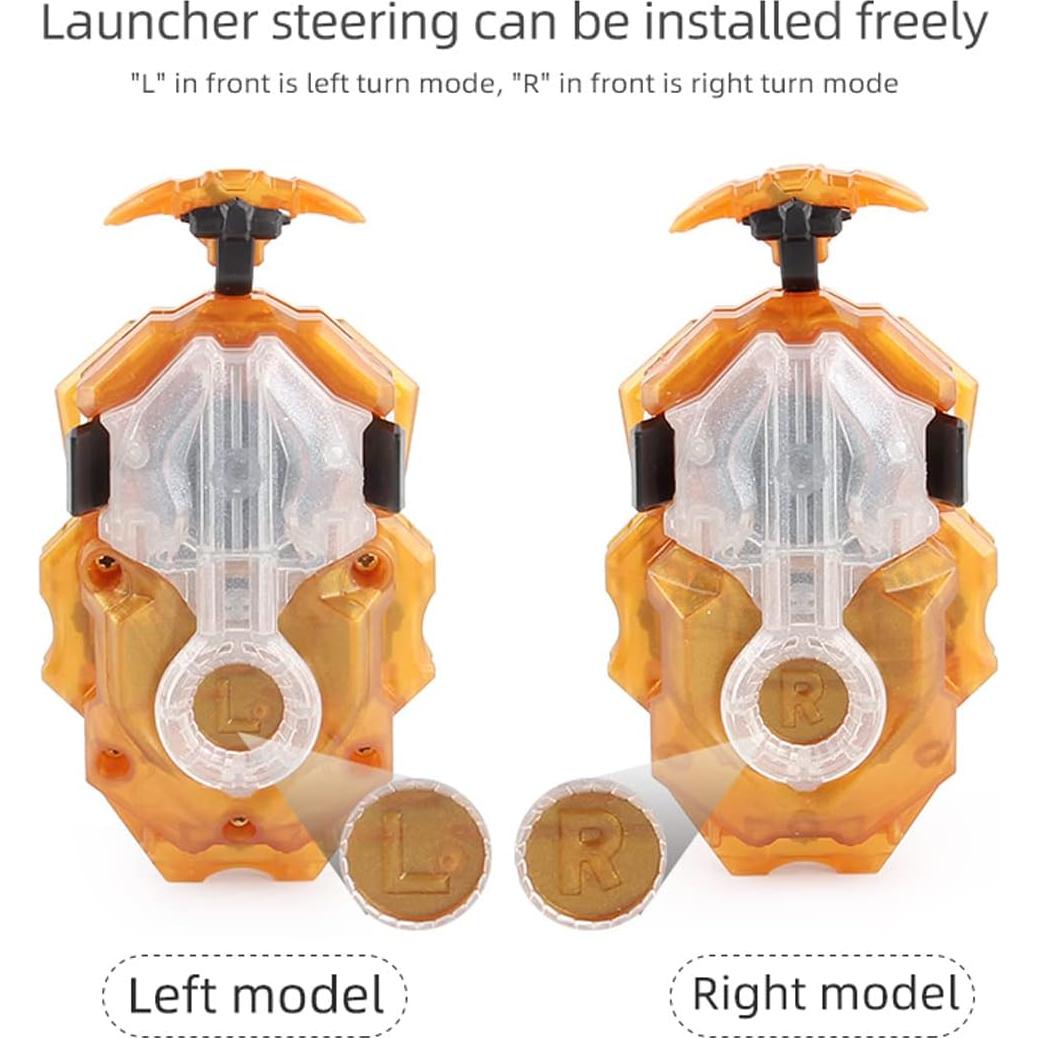 Peonza de Batalla EssTe B-191 Prominence Phoenix con Lanzador