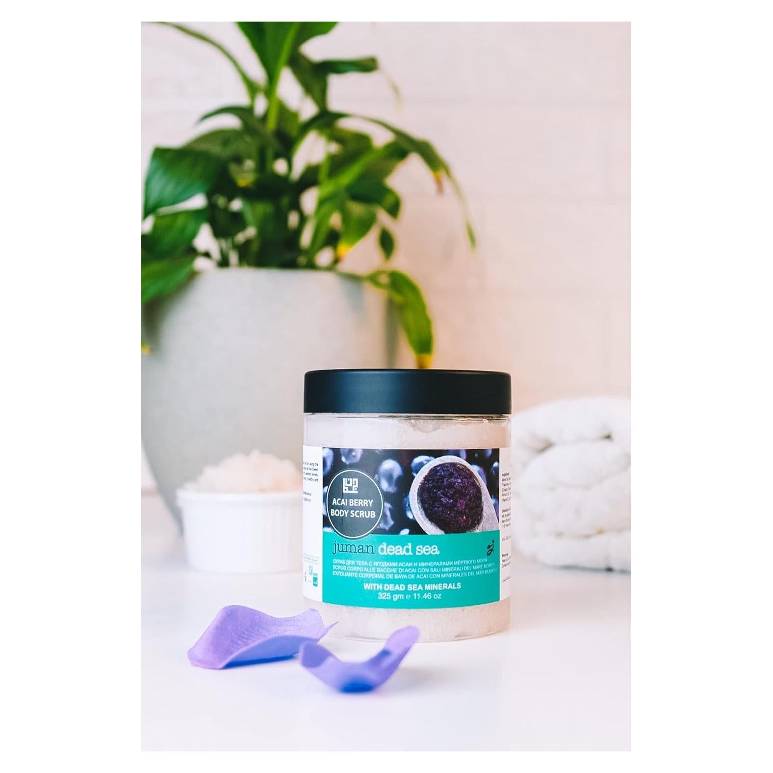 Exfoliante Corporal Natural Reveal Naturals con Minerales del Mar Muerto 325g