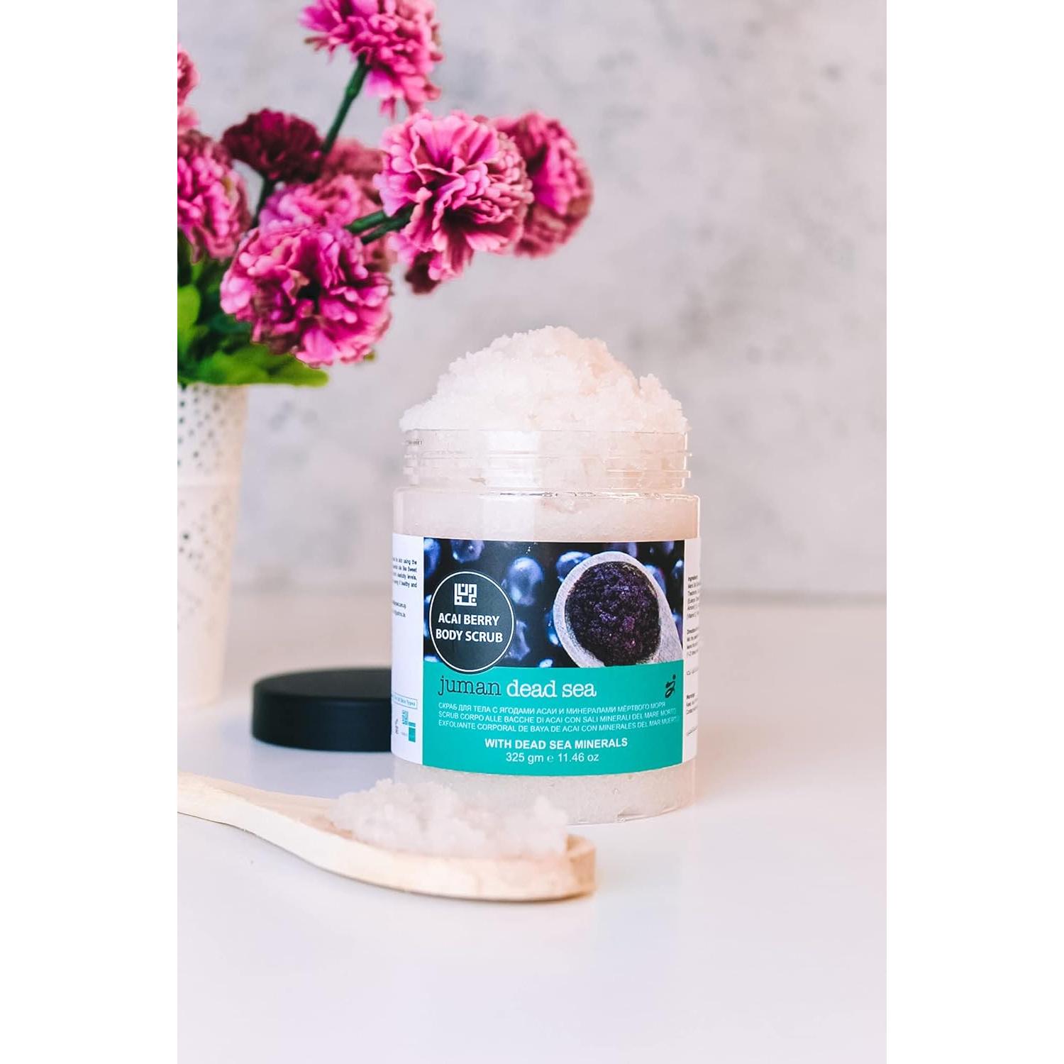 Exfoliante Corporal Natural Reveal Naturals con Minerales del Mar Muerto 325g