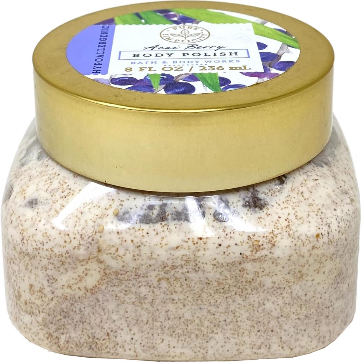 Conjunto Pulido Corporal Acai Berry Bath & Body Works 2 Pack