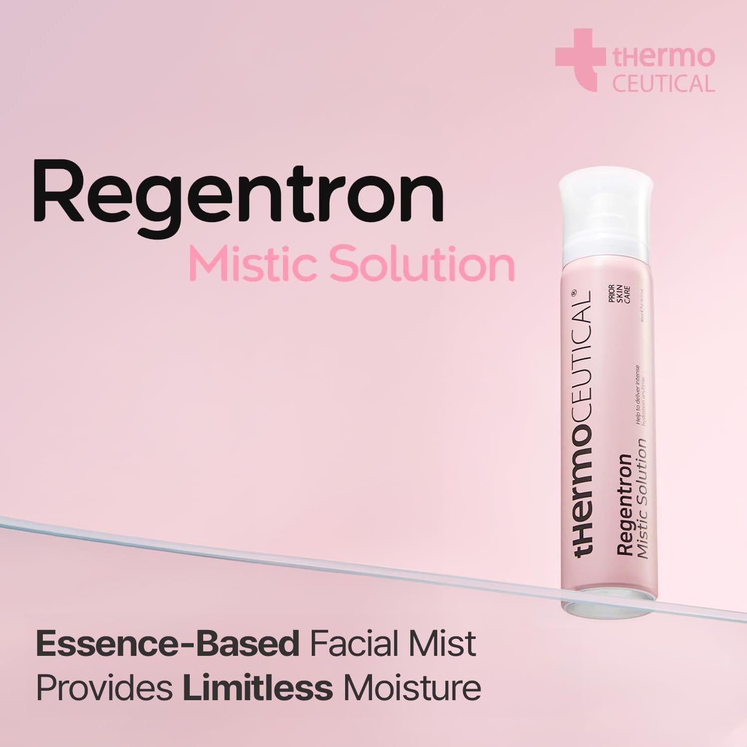 Spray Hidratante Facial Regentron - 80 ml, Esencia Concentrada