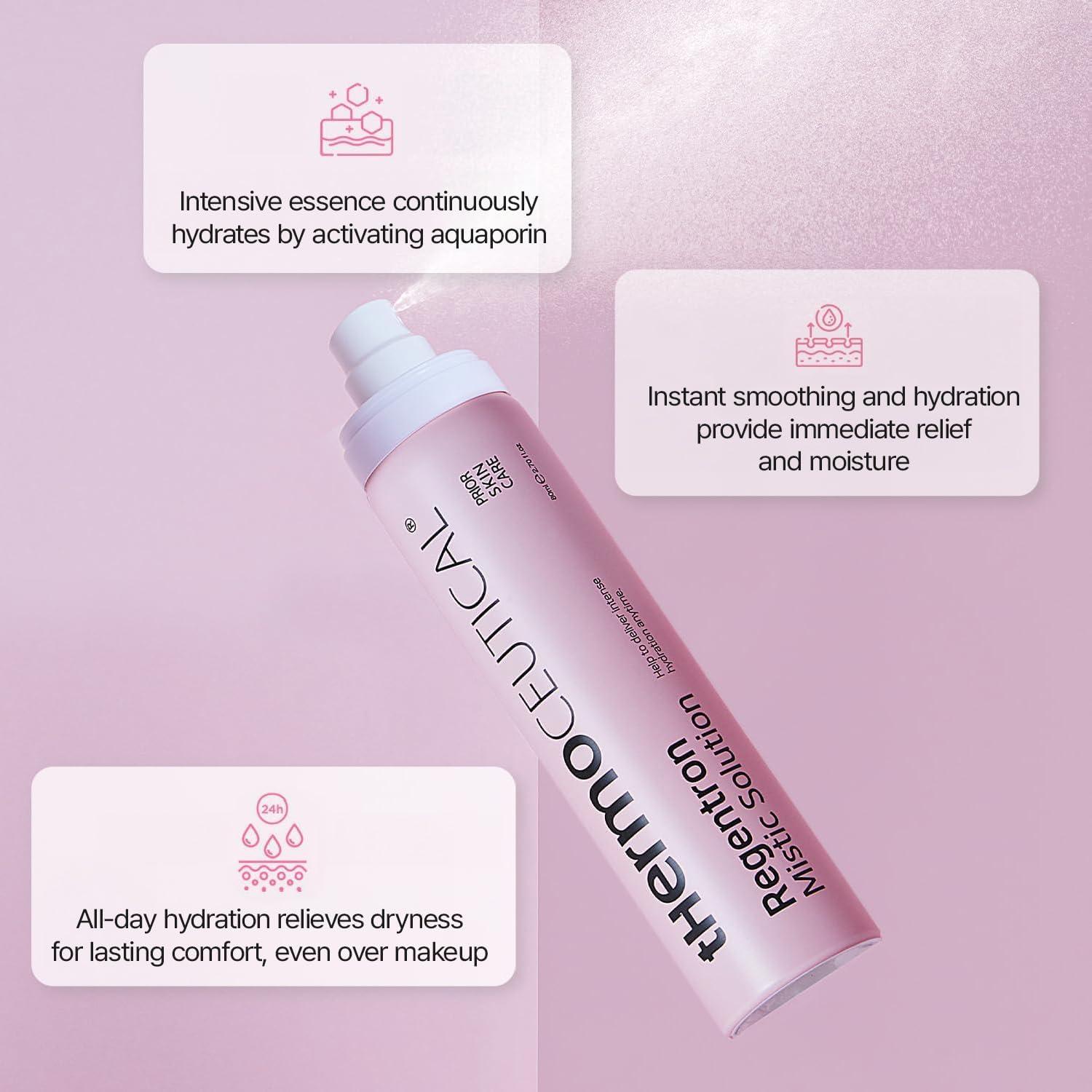 Spray Hidratante Facial Regentron - 80 ml, Esencia Concentrada