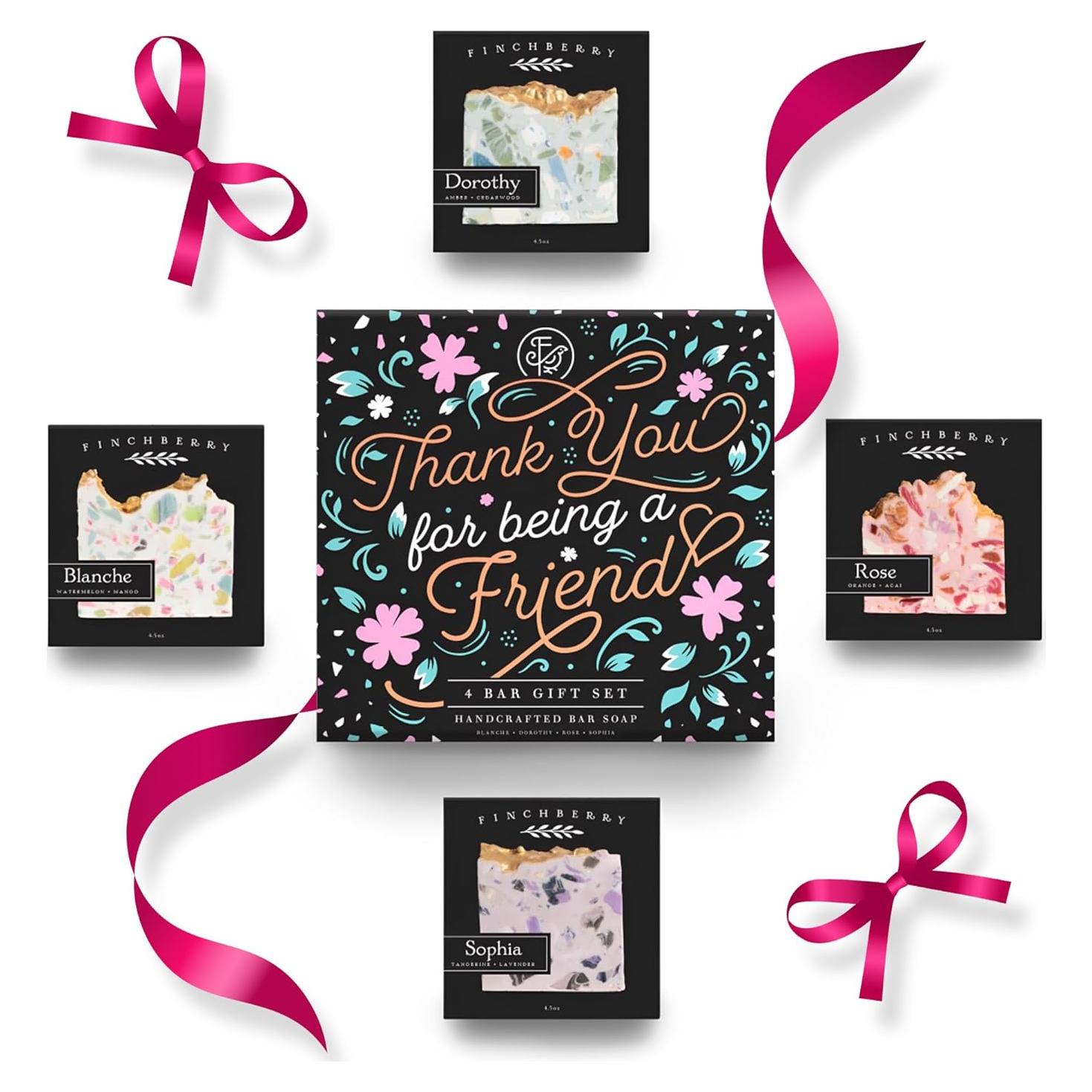 Set de Jabones Naturales FinchBerry - 4 Fragancias 127g