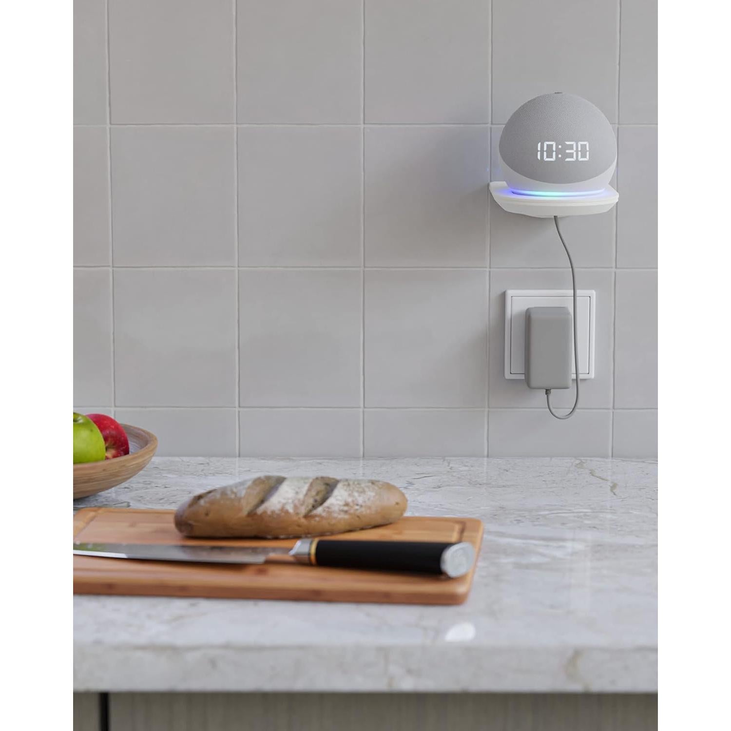 Soporte de pared para Echo Dot 4ta y 5ta generación - Negro