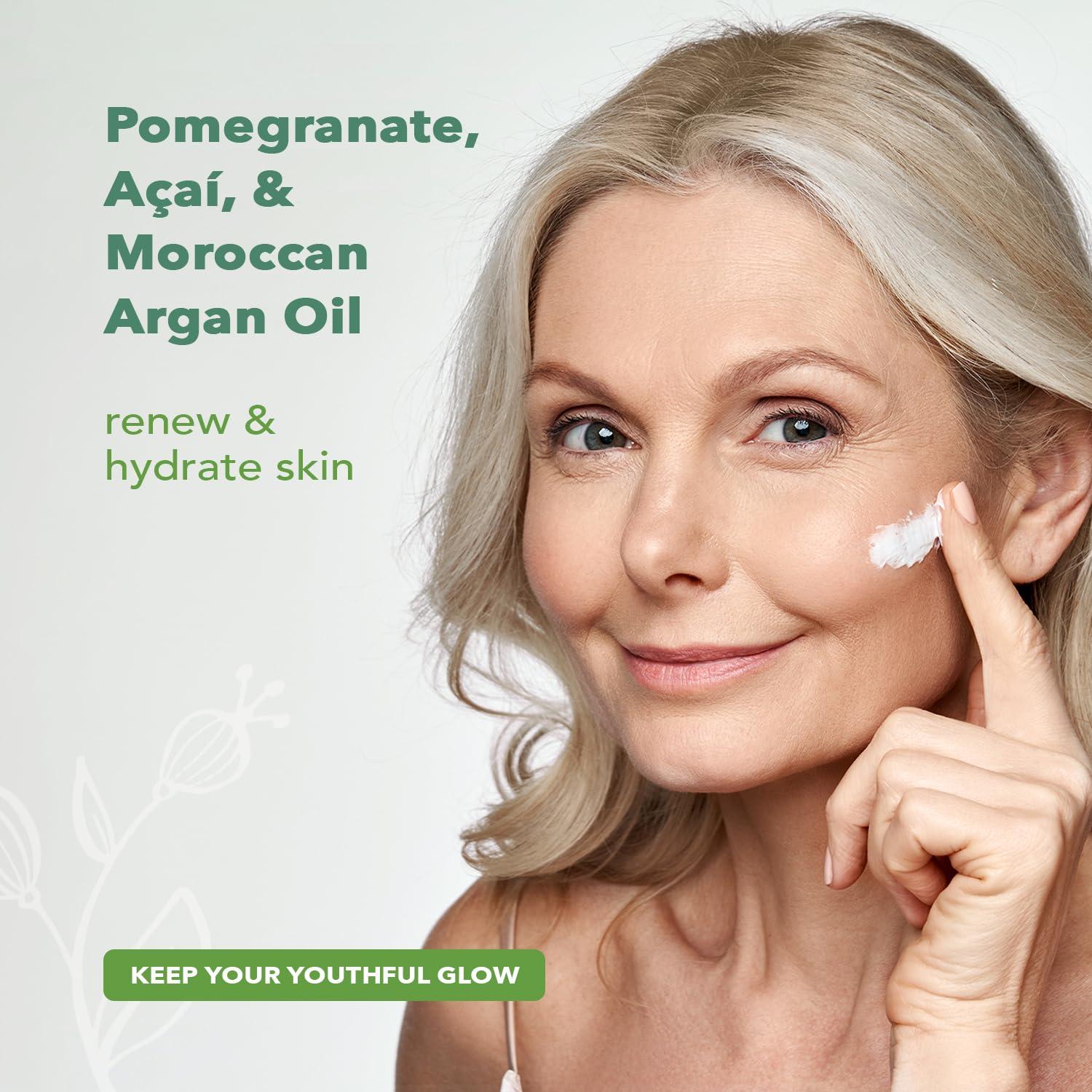 Crema Facial Orgánica Nourish 48.19 ml - Hidratante con Argán