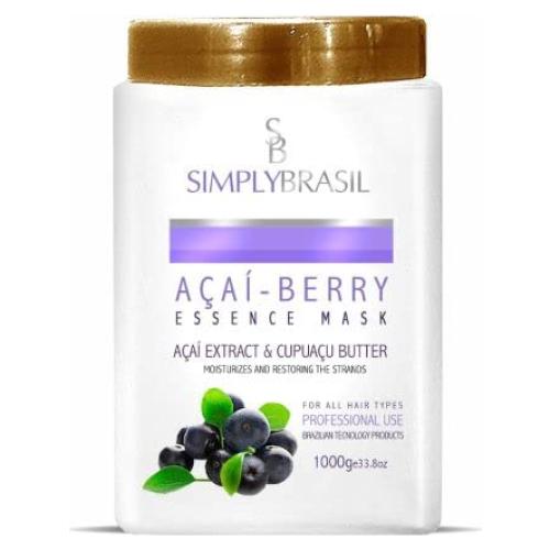 Máscara Capilar Simply Brasil Esencia de Açaí-Berry 1000g