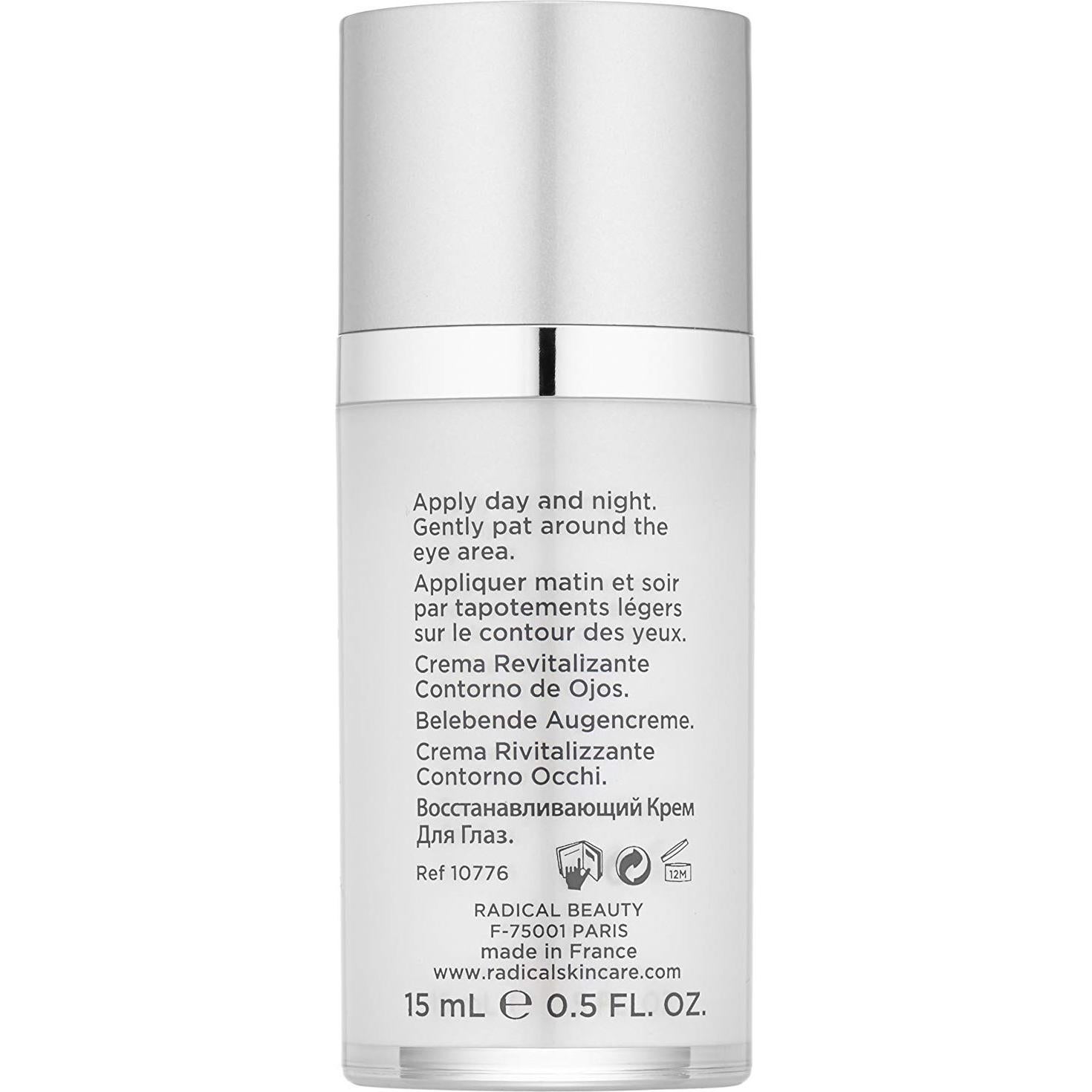 Crema Revive Ojos Radical Skincare 14.79 ml - Anti-Envejecimiento