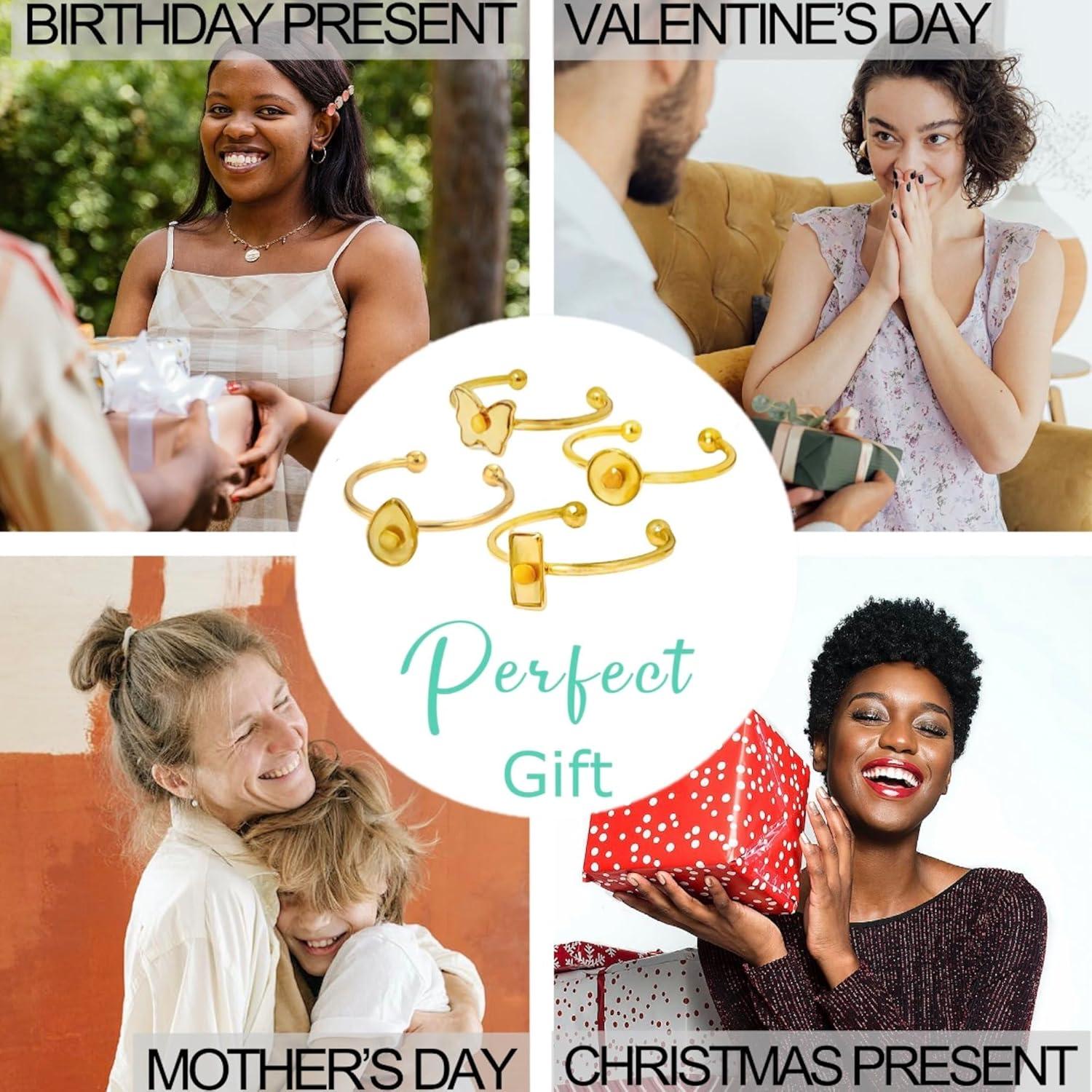 Collar de Semilla de Mostaza WEAR NATURE, Acero Inoxidable, 50cm