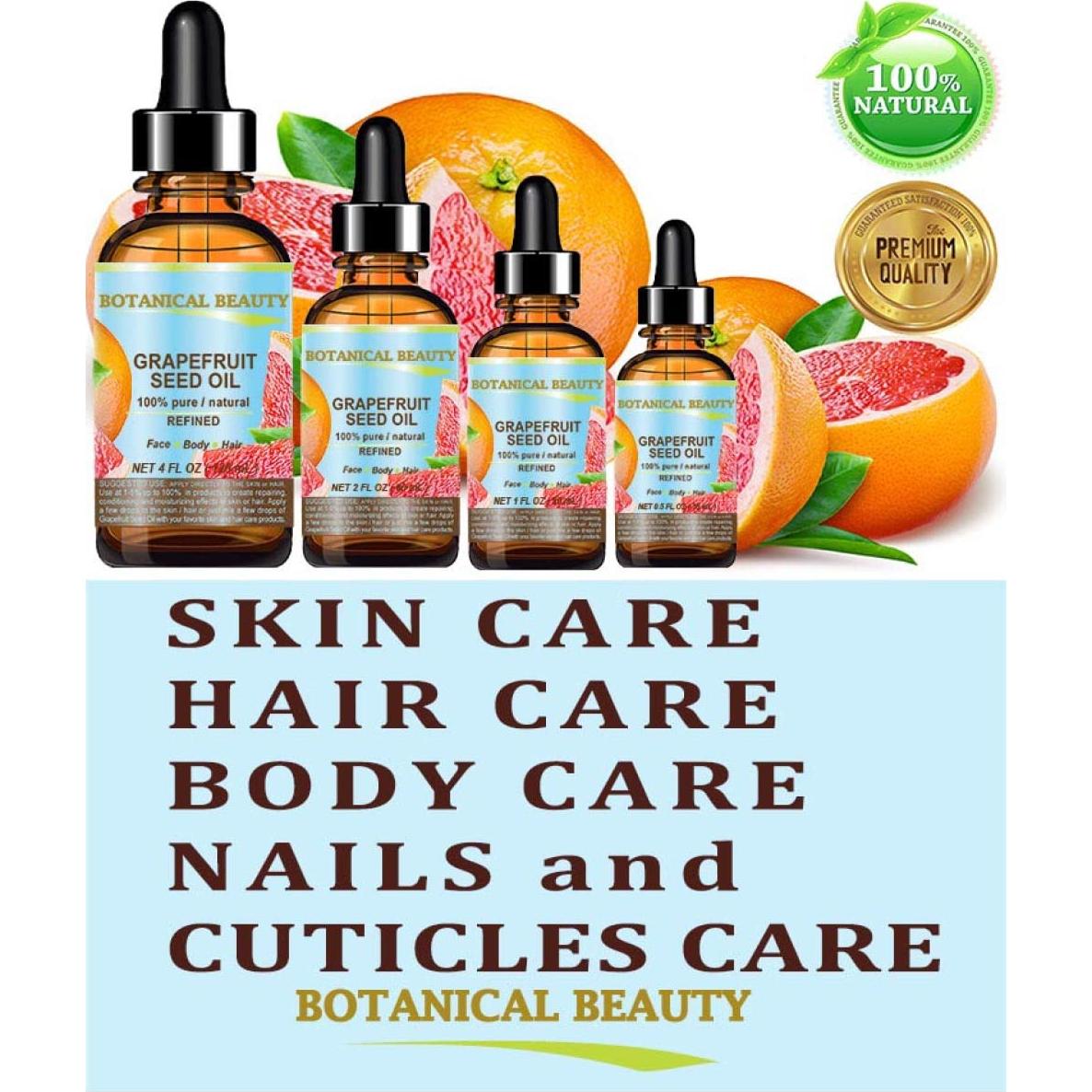 Aceite de Semilla de Pomelo 120 ml Belleza Botánica Hidratante