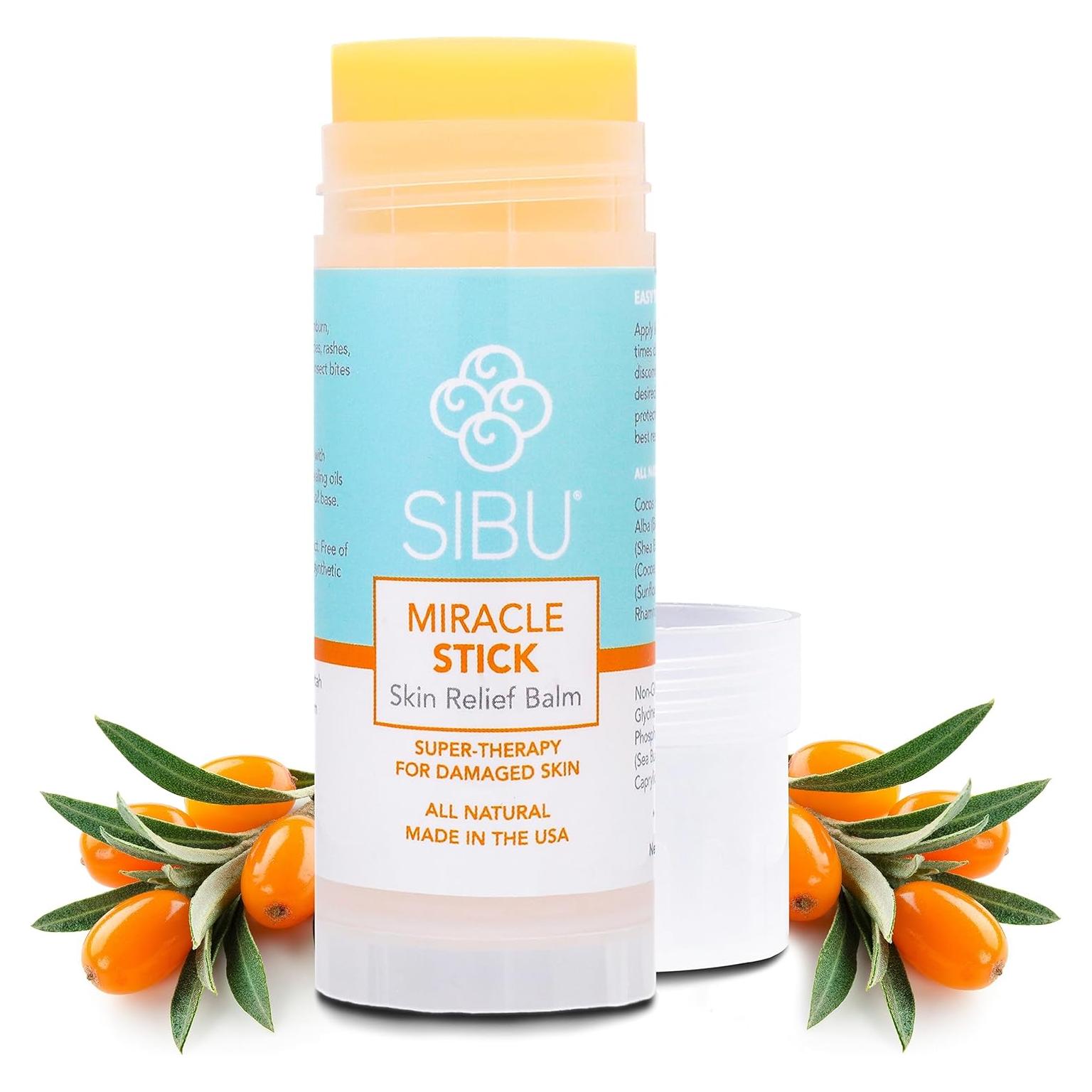 Bálsamo Sanador Sibu Miracle Stick 85g - Piel Seca y Quemaduras