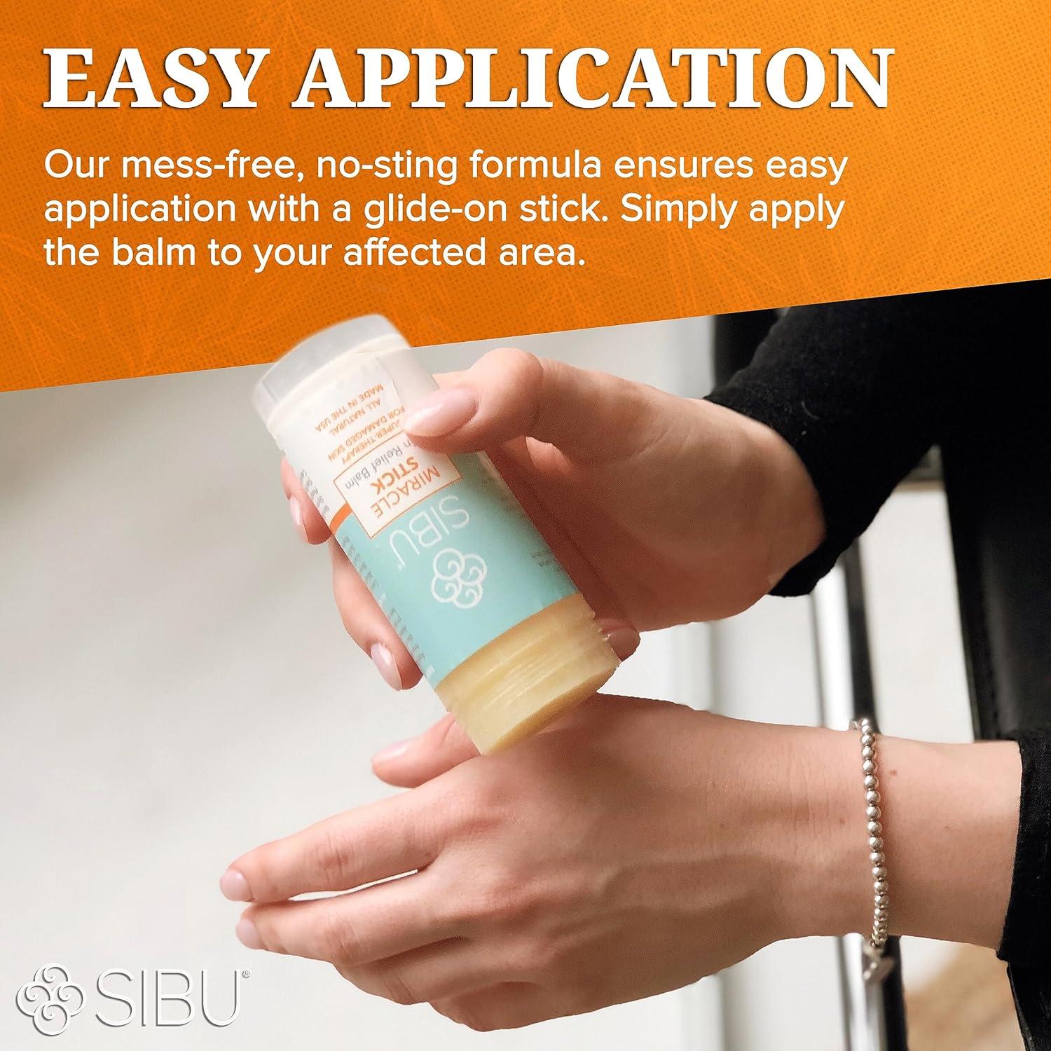 Bálsamo Sanador Sibu Miracle Stick 85g - Piel Seca y Quemaduras