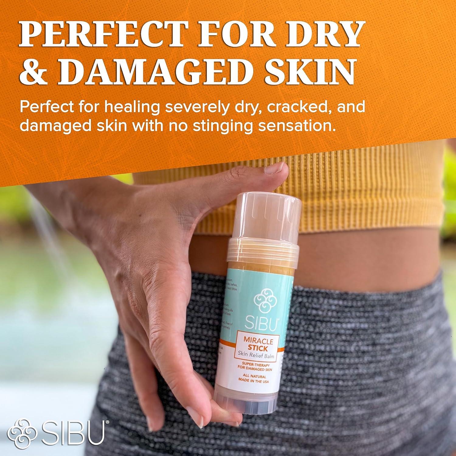 Bálsamo Sanador Sibu Miracle Stick 85g - Piel Seca y Quemaduras