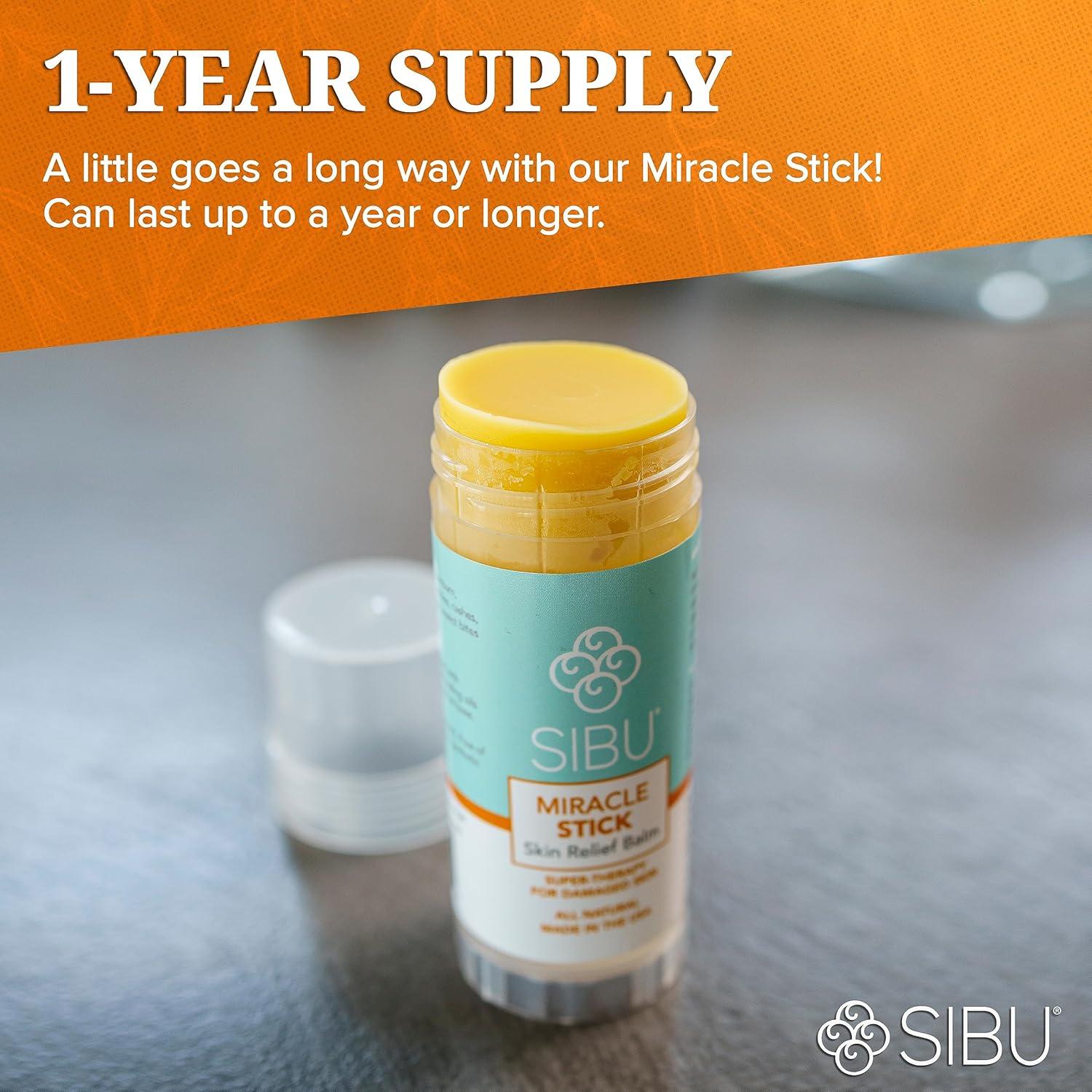 Bálsamo Sanador Sibu Miracle Stick 85g - Piel Seca y Quemaduras
