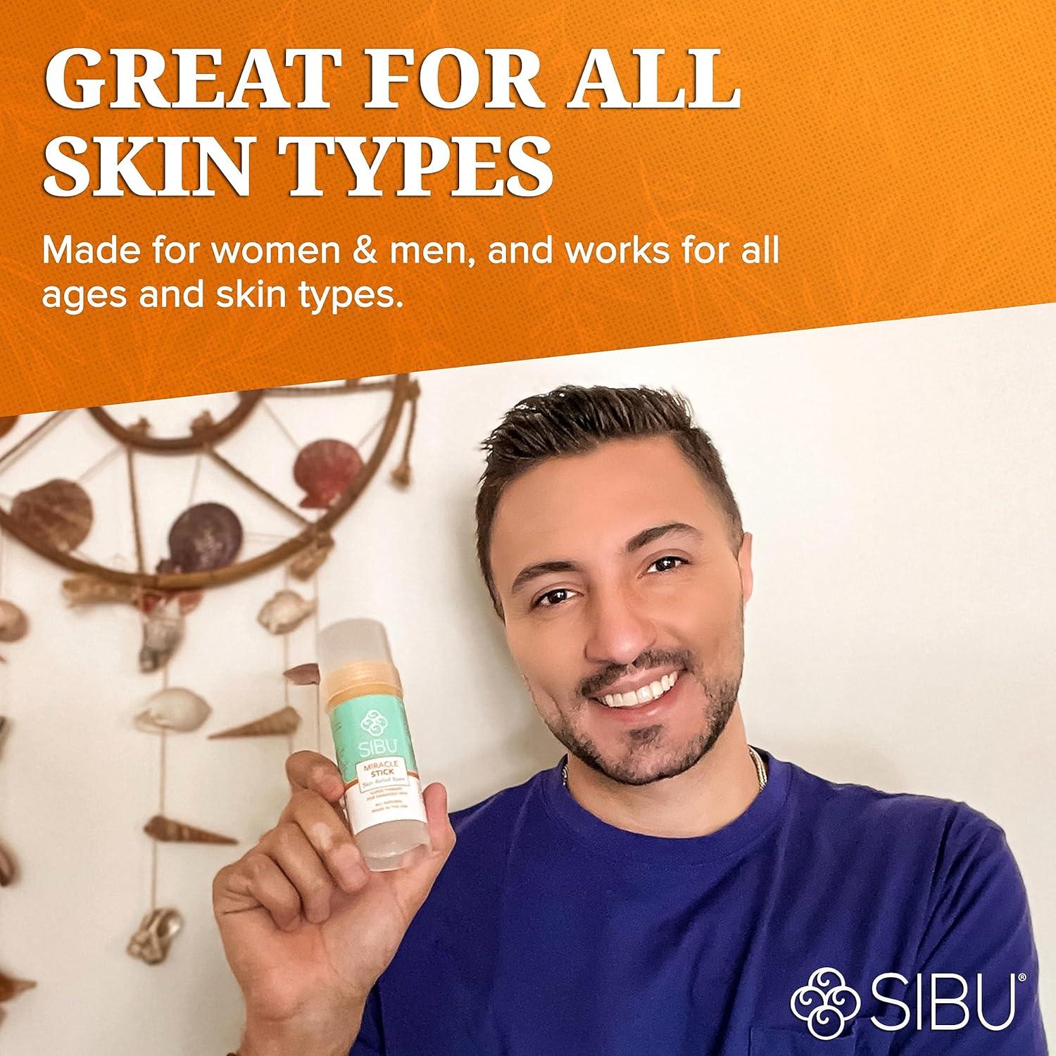 Bálsamo Sanador Sibu Miracle Stick 85g - Piel Seca y Quemaduras