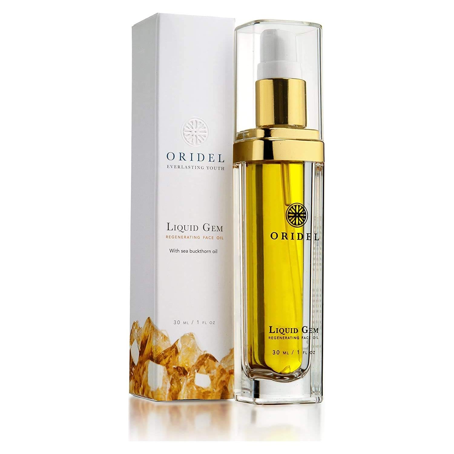 Aceite Facial Regenerador Oridel Liquid Gem 30ml - Hidratante Natural