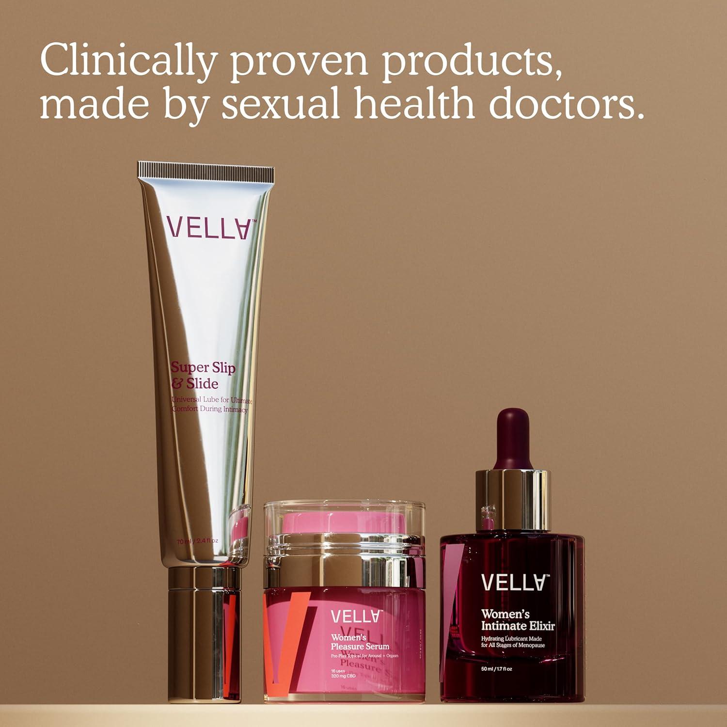 Deslizamiento Corporal Vella a Base de Silicona 90g - Hidratación Intima