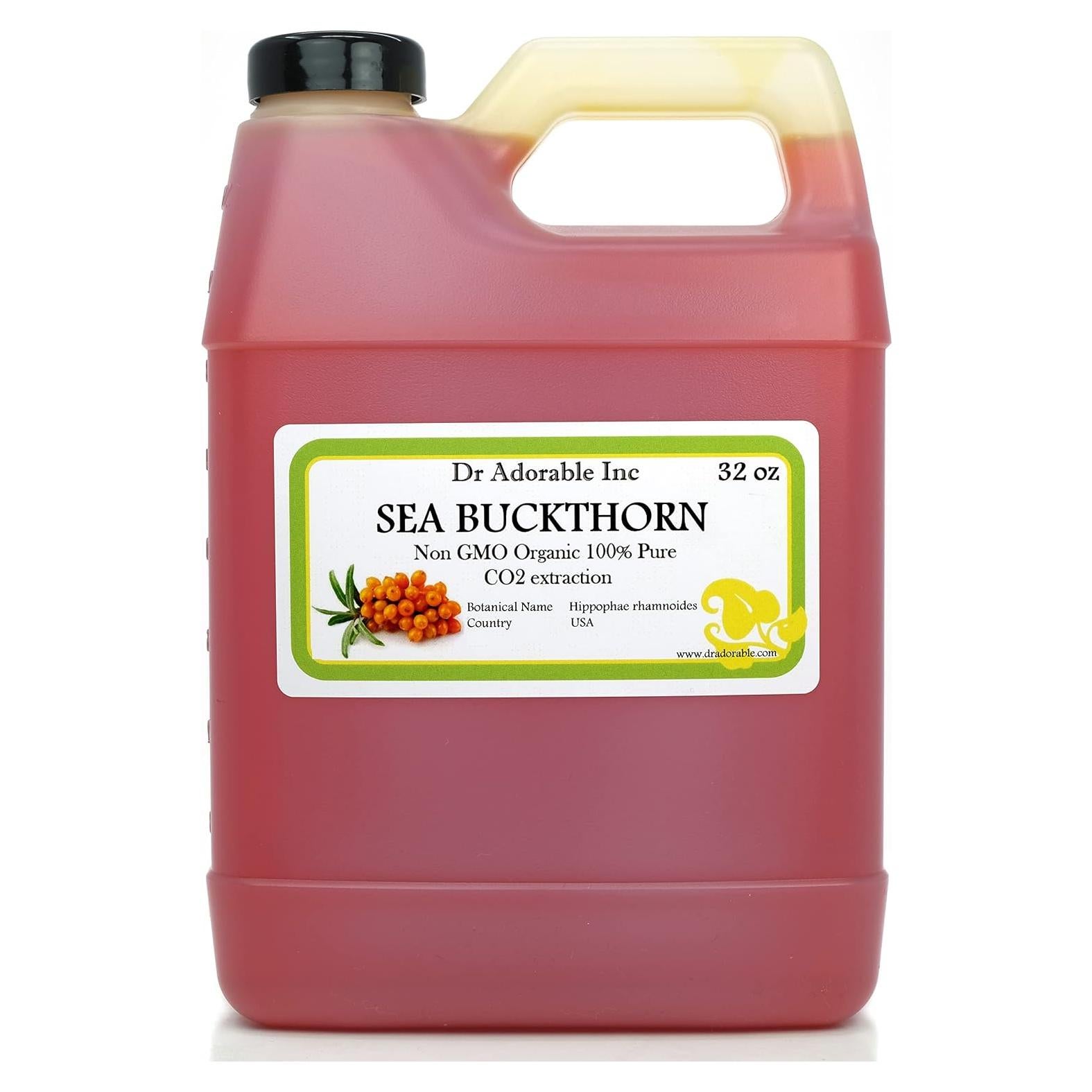 Aceite de Espino Marino 100% Puro Dr Adorable 946 ml Orgánico