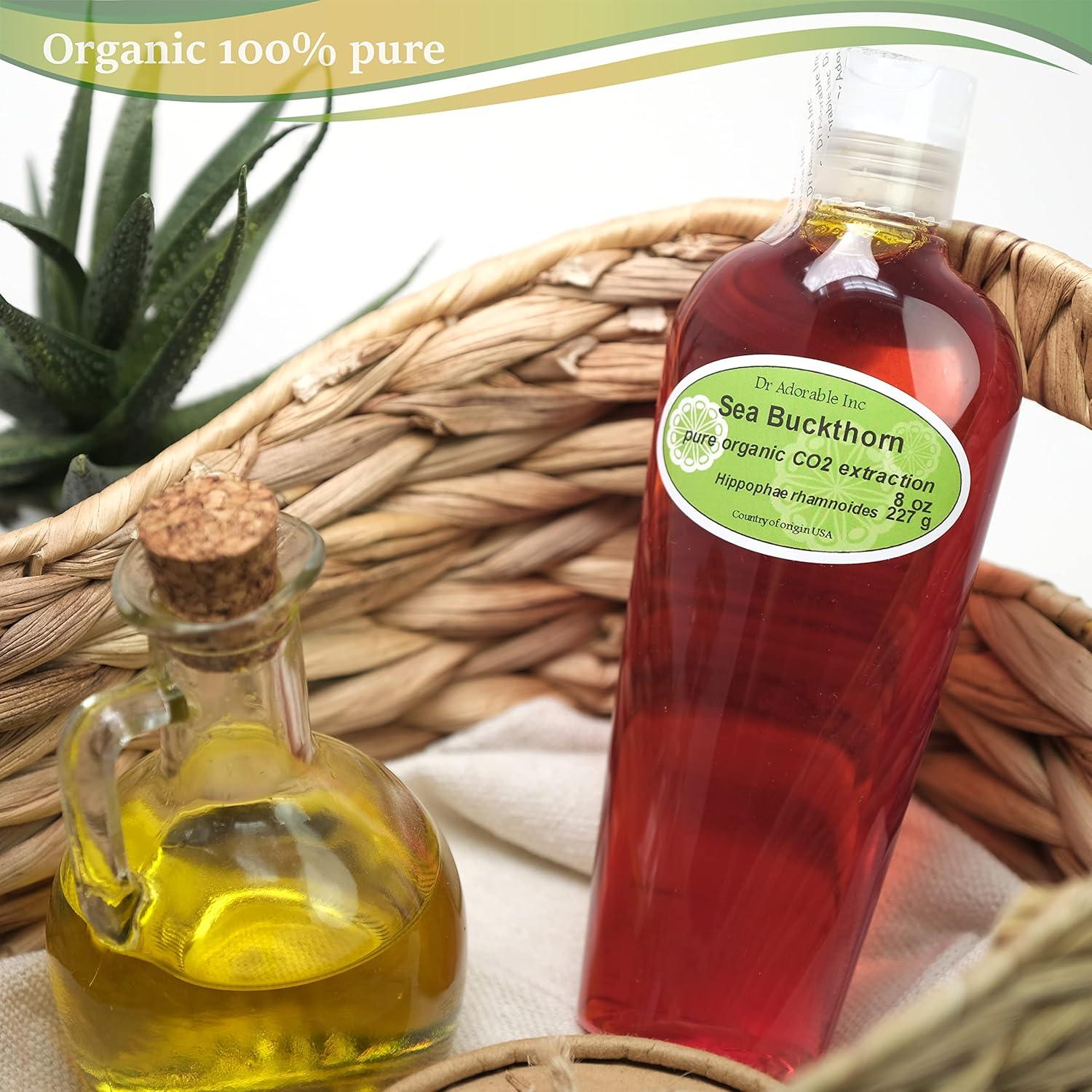 Aceite de Espino Marino 227g Dr Adorable 100% Puro Orgánico