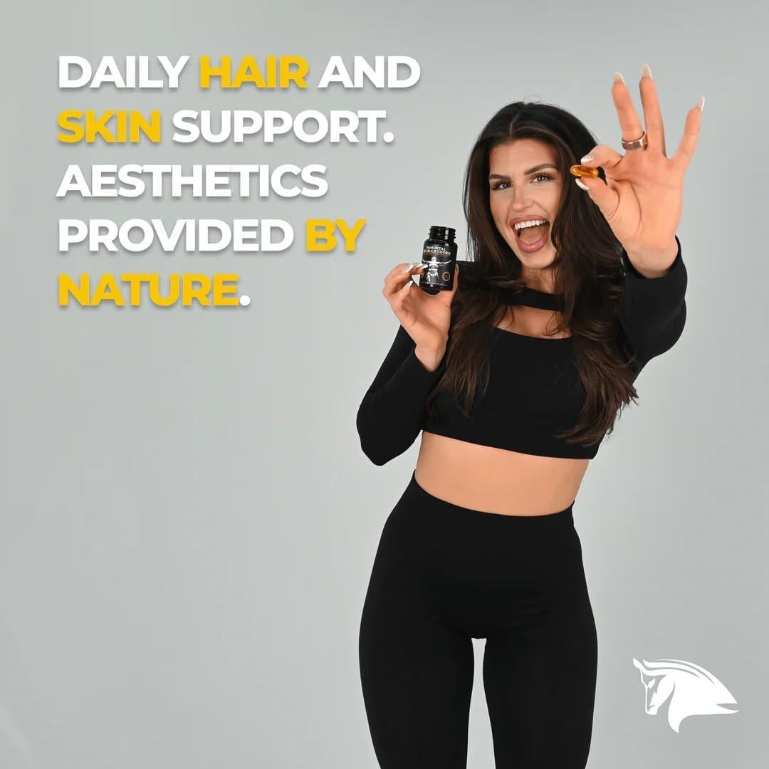 Cápsulas de Espino Marino Inmortal The Stampede 81g Omega 3 6 7 9