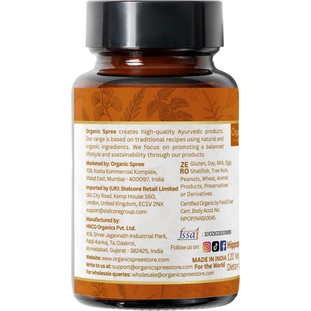 Tabletas de Espino Marino 120 tab | Organic Spree | Omega 7