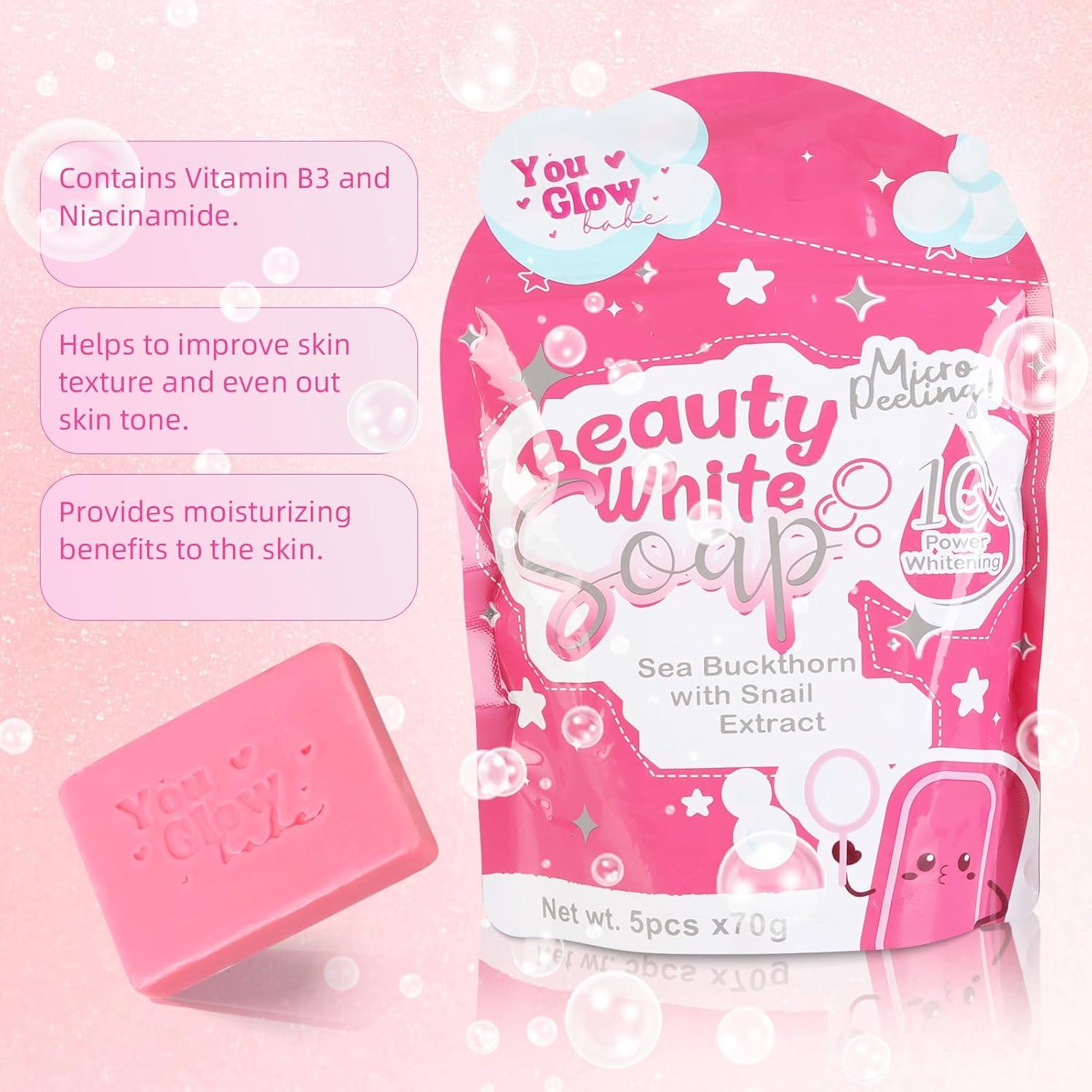 Jabón Hidratante You Glow Babe Espino Marino 5 x 70 g