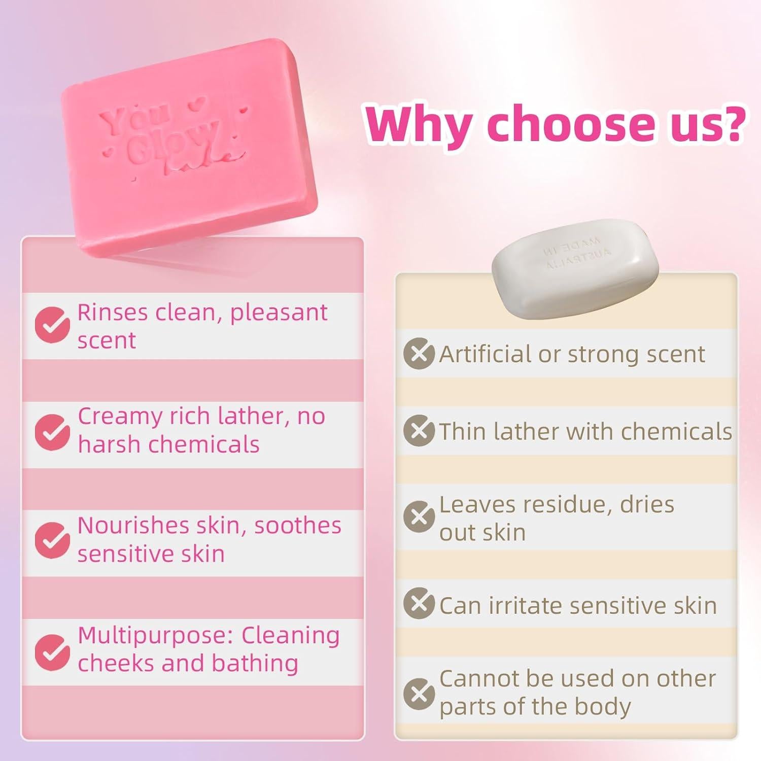 Jabón Hidratante You Glow Babe Espino Marino 5 x 70 g