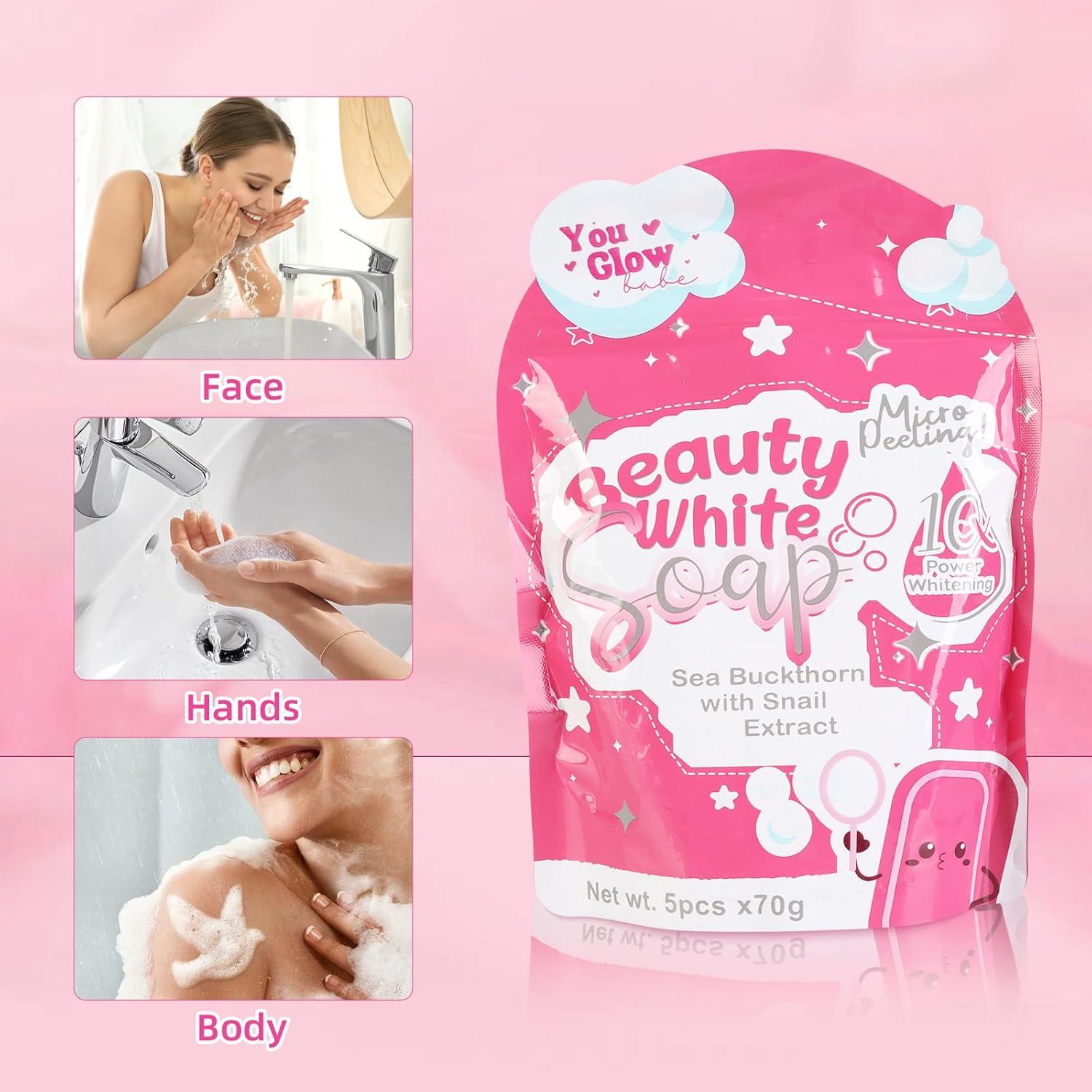 Jabón Hidratante You Glow Babe Espino Marino 5 x 70 g