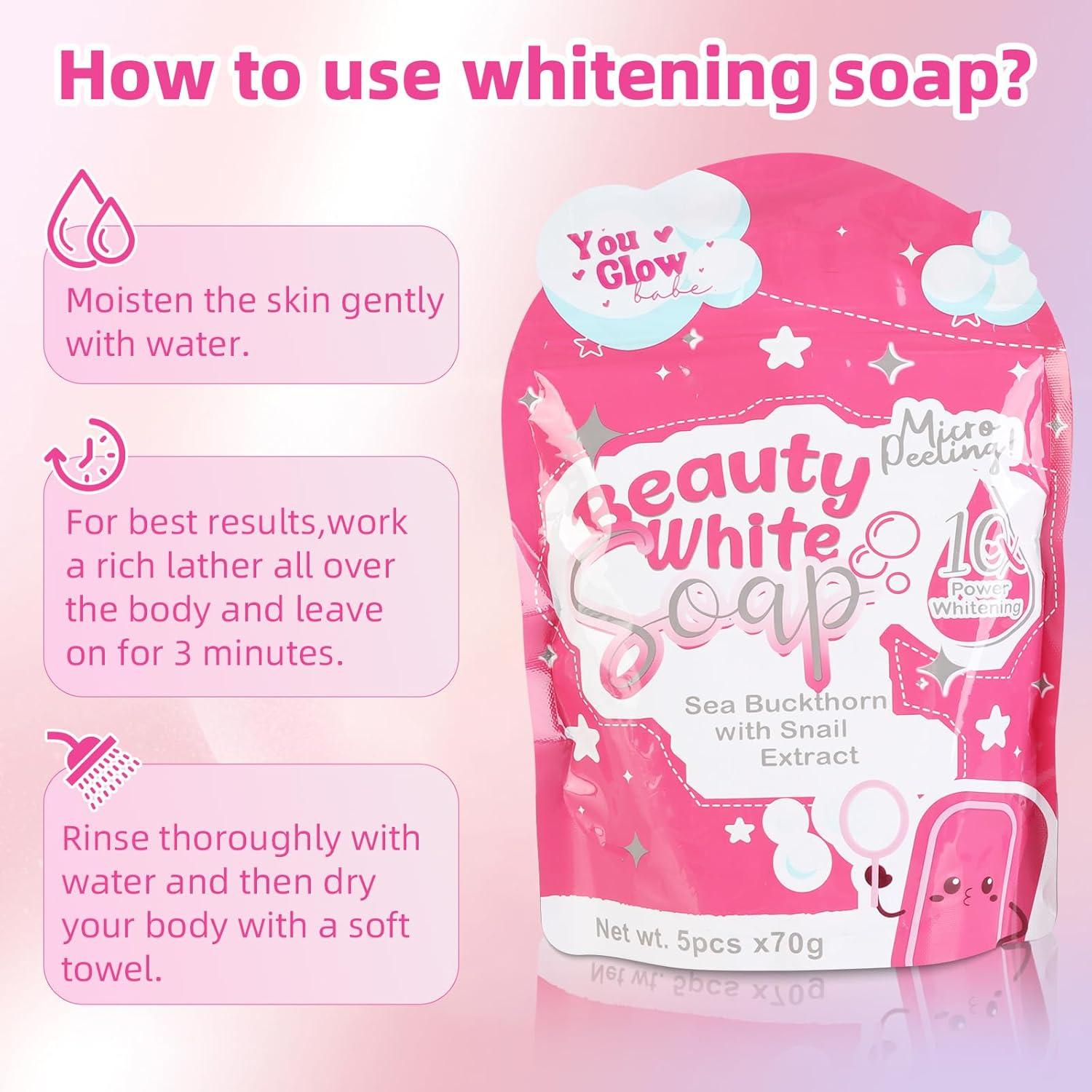 Jabón Hidratante You Glow Babe Espino Marino 5 x 70 g