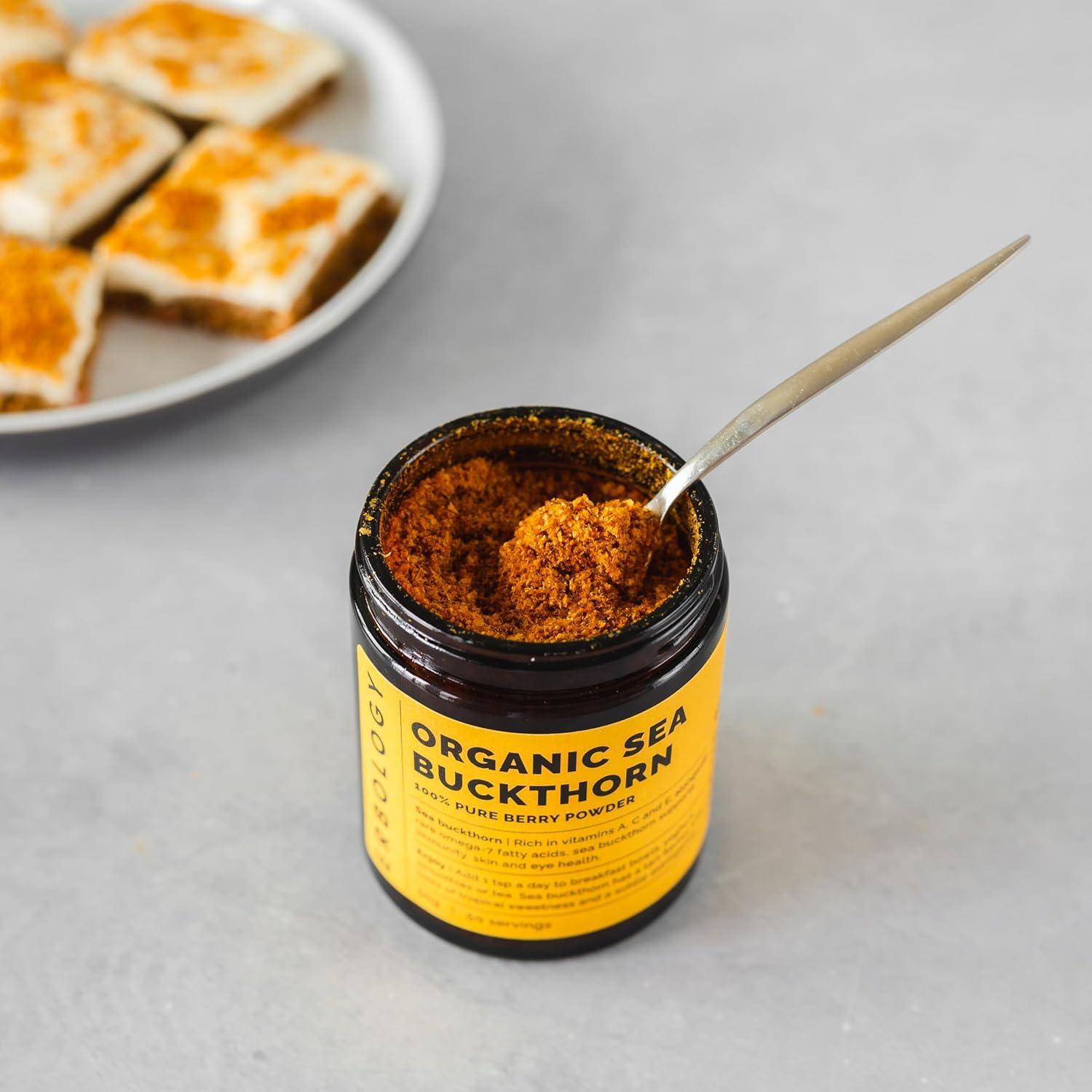 Polvo de Espino Marino Orgánico Erbology 90.7 g - Salud Piel e Inmunidad