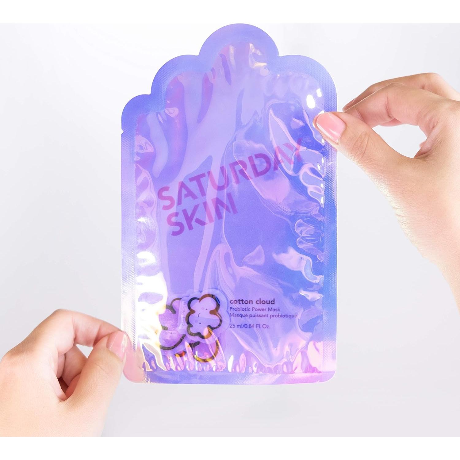 Máscara Facial Probiotica Saturday Skin Algodón Cloud 25ml