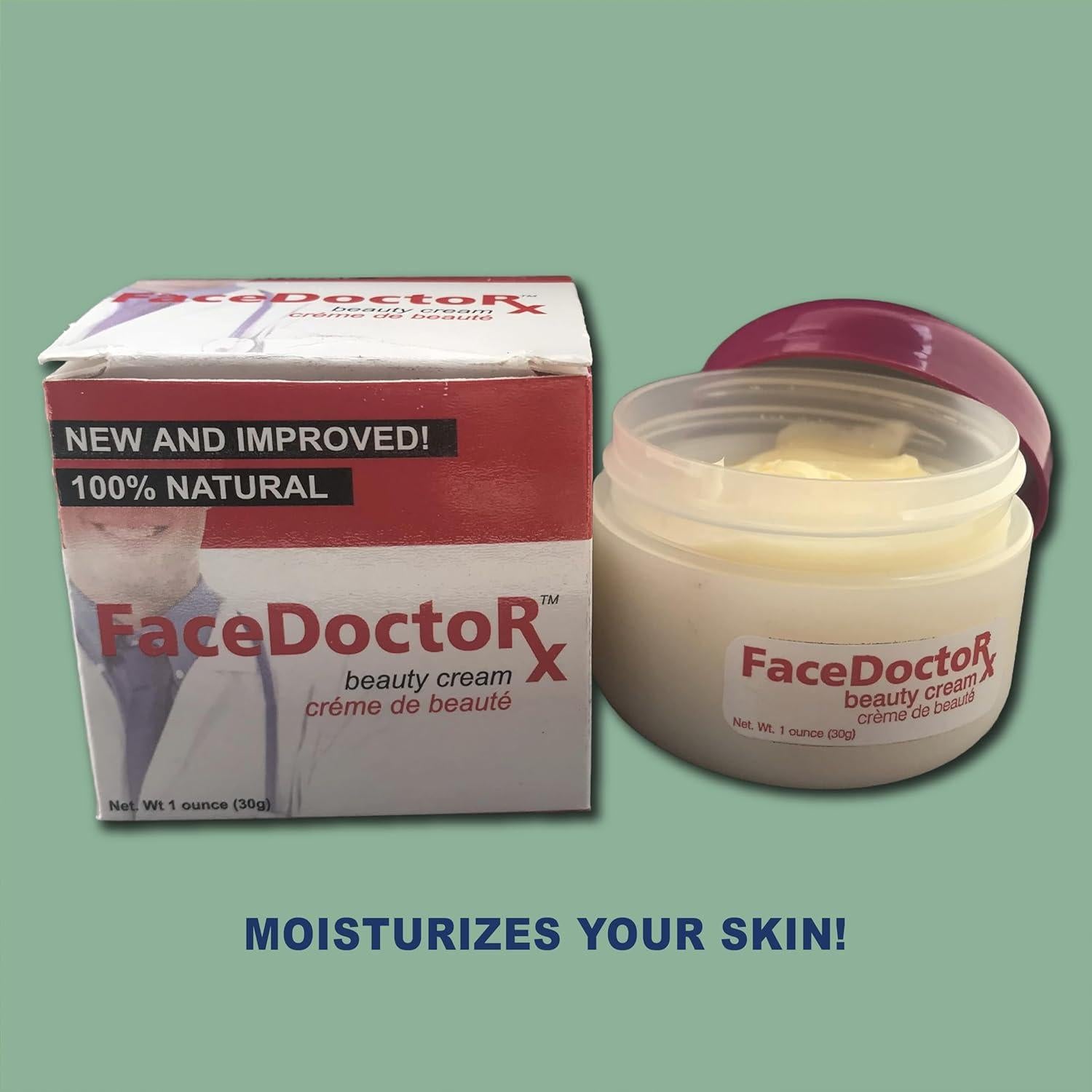 Crema Facial Anti-Enrojecimiento FaceDoctor RX 28g - Piel Sensible