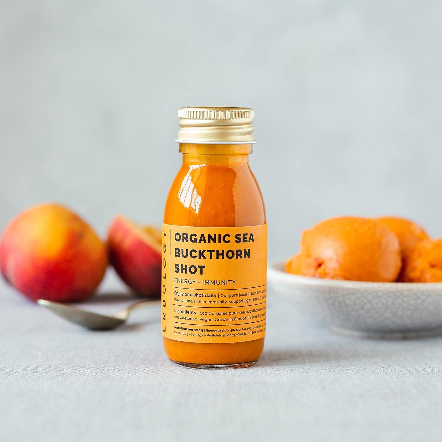 Jugo de Espino Marino Orgánico Erbology 12 x 60ml - Alto en Vitamina C