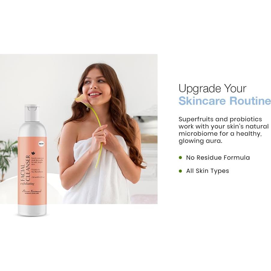 Limpiador Facial Exfoliante Pierre Freeman 226.8 g ProBióticos