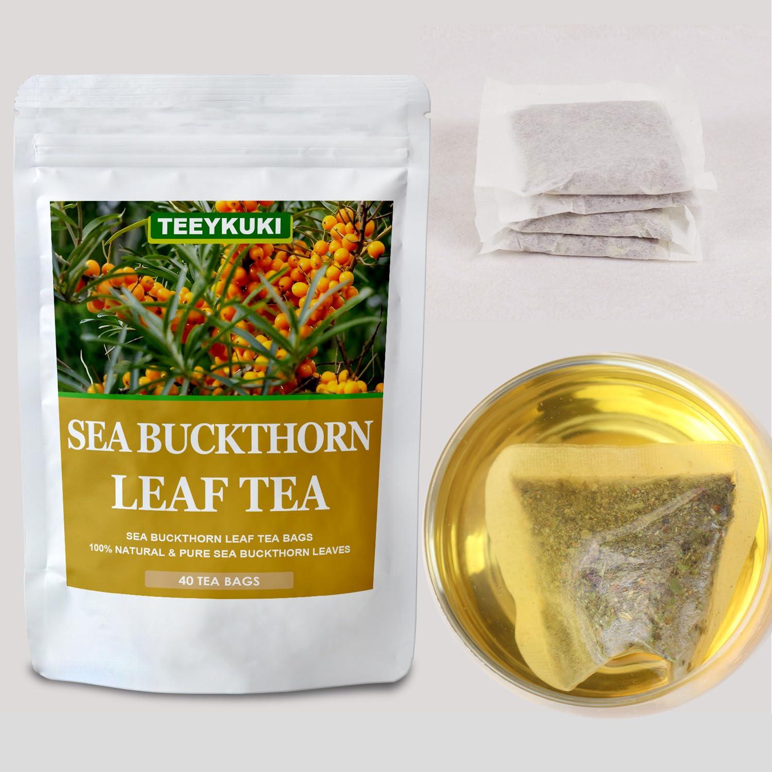 Té de Hoja de Espino Marino TEEYKUKI 40 Contenidos Natural