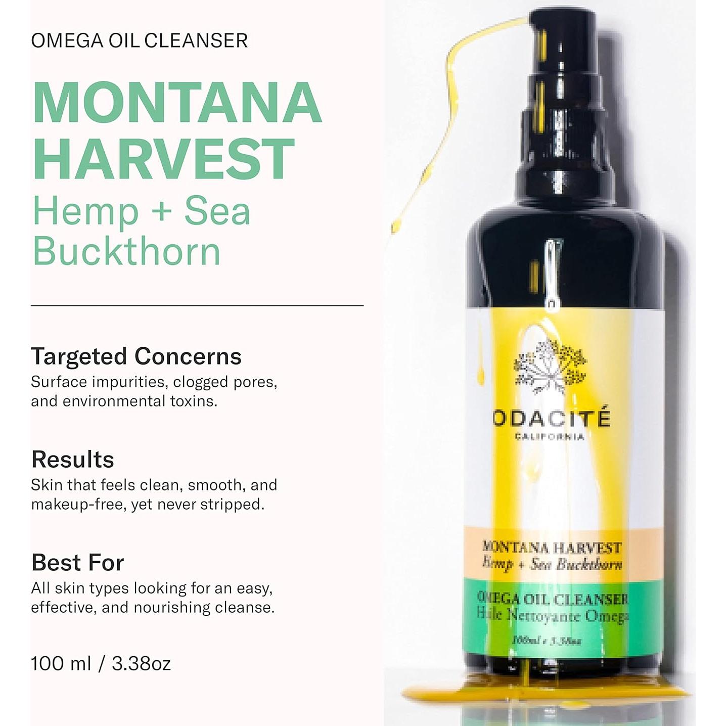 Aceite Limpiador Omega Odacite 95.2ml Cañamo Espino Marino