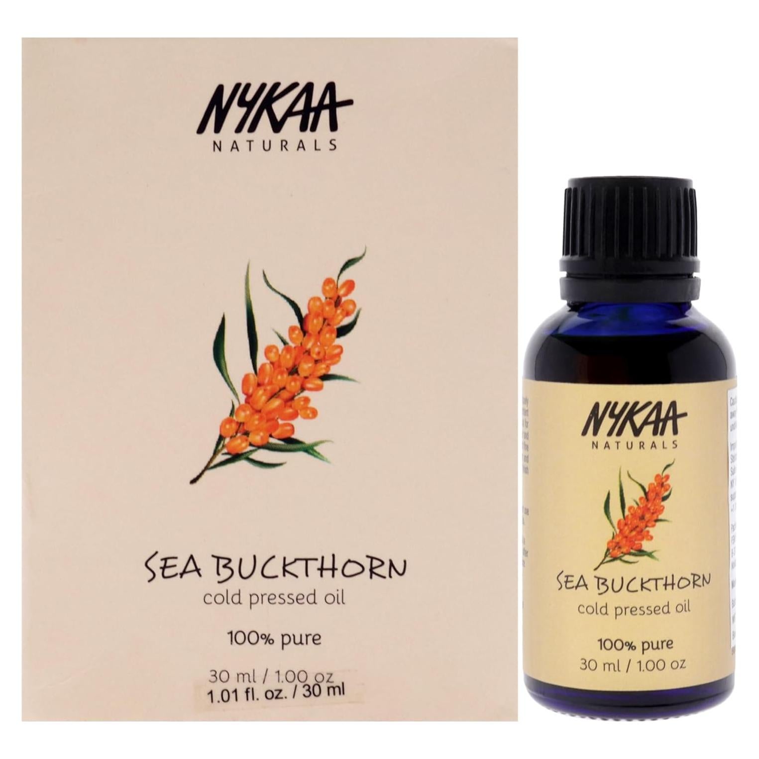 Aceite de Espino Marino Nykaa Naturals 29.57 ml - Antienvejecimiento