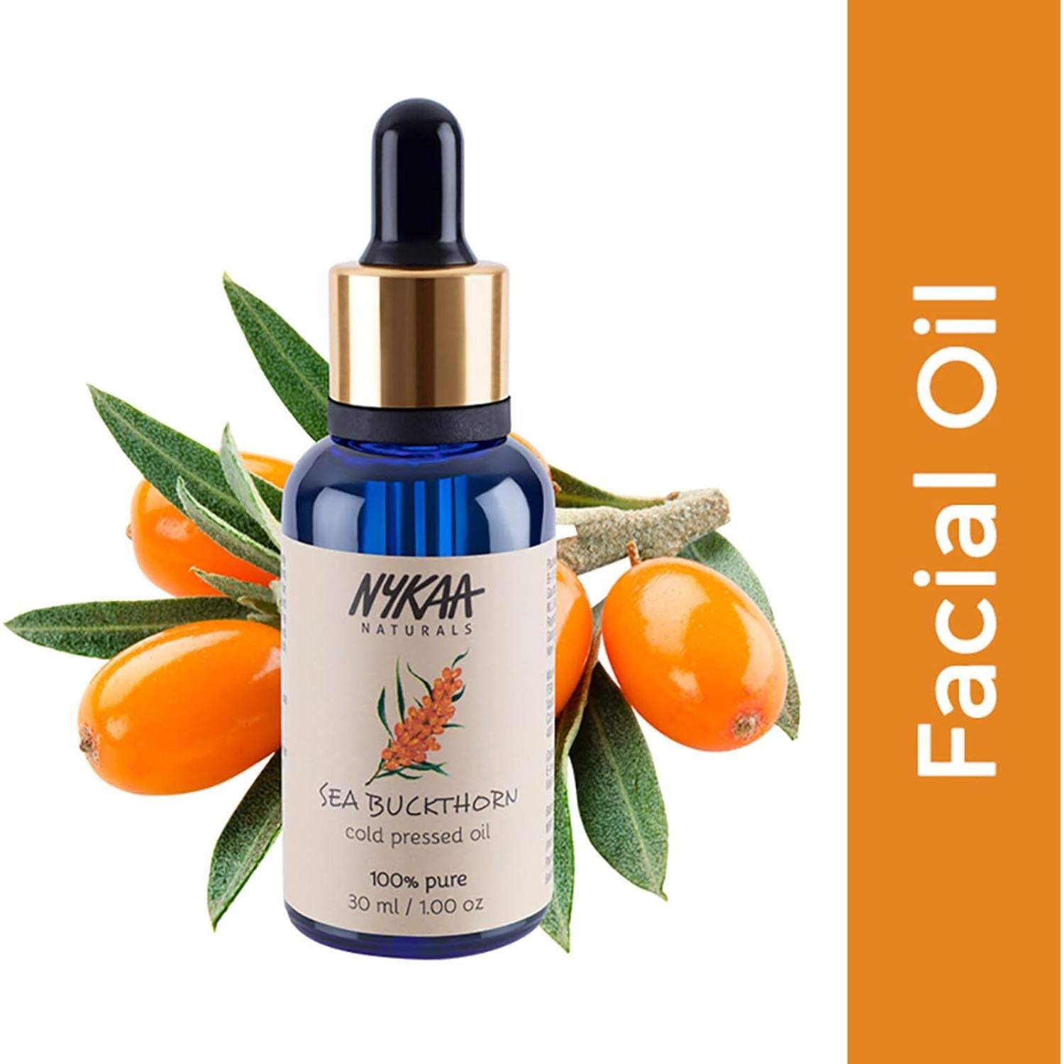 Aceite de Espino Marino Nykaa Naturals 29.57 ml - Antienvejecimiento