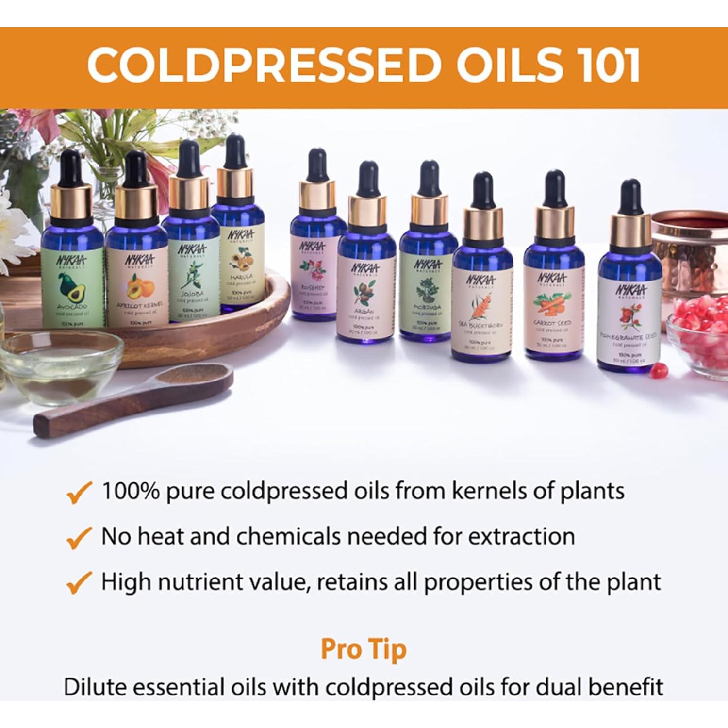 Aceite de Espino Marino Nykaa Naturals 29.57 ml - Antienvejecimiento