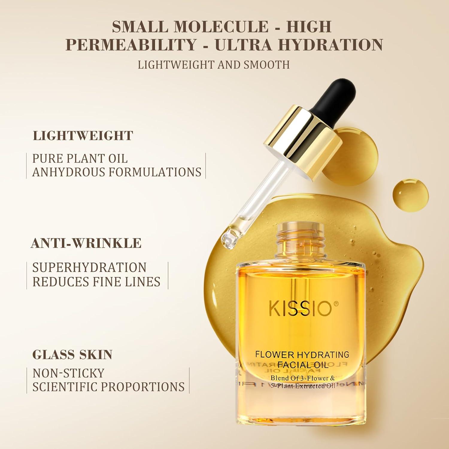 KISSIO Aceite Facial Ultra-Hidratante 29.57 ML - Piel Seca