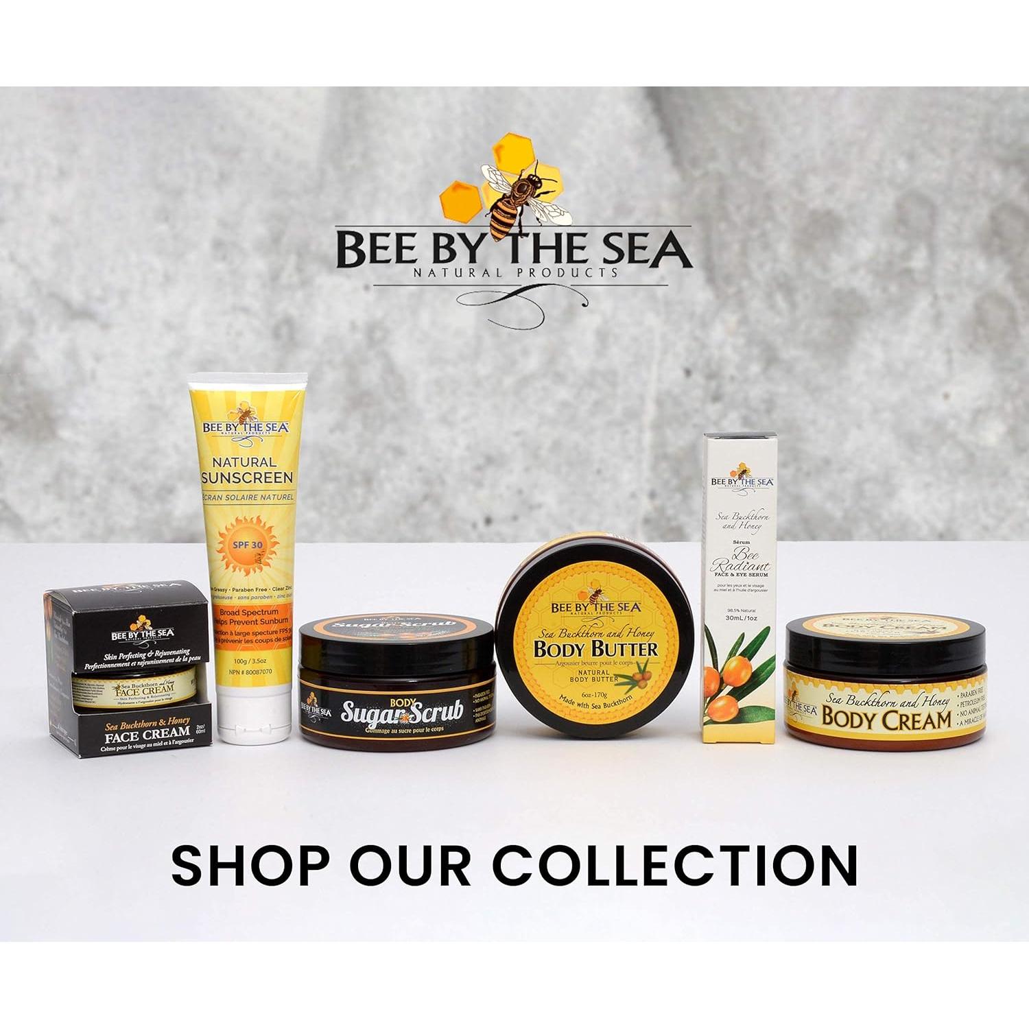 Crema Corporal Natural Bee by the Sea Espino Marino y Miel 181 g