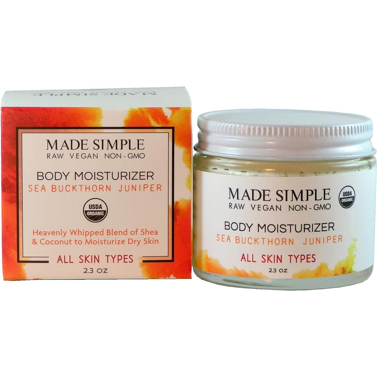 Hidratante Corporal Orgánico Espino Marino y Enebro 200ml