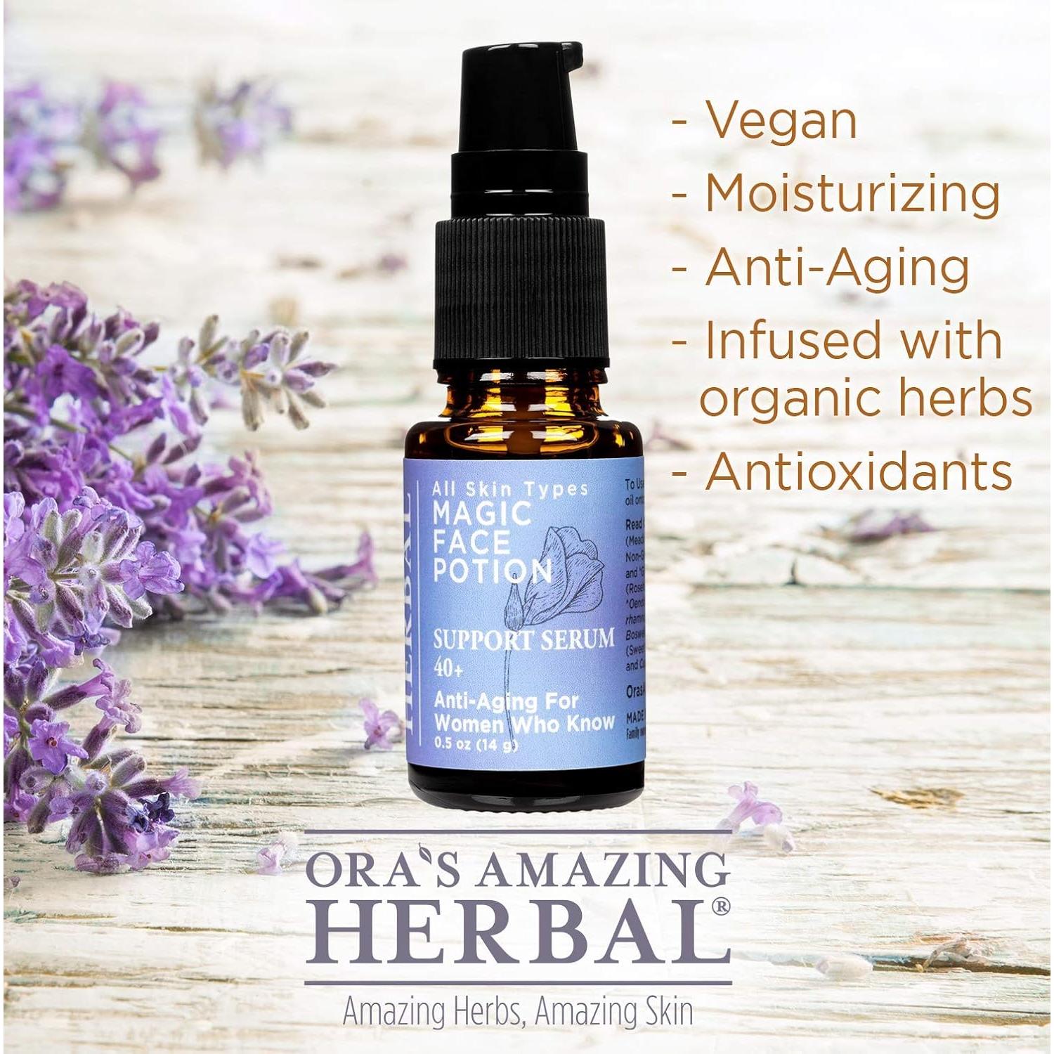 Suero Facial Anti-Envejecimiento Ora 14.79 ml - Hidratante Natural