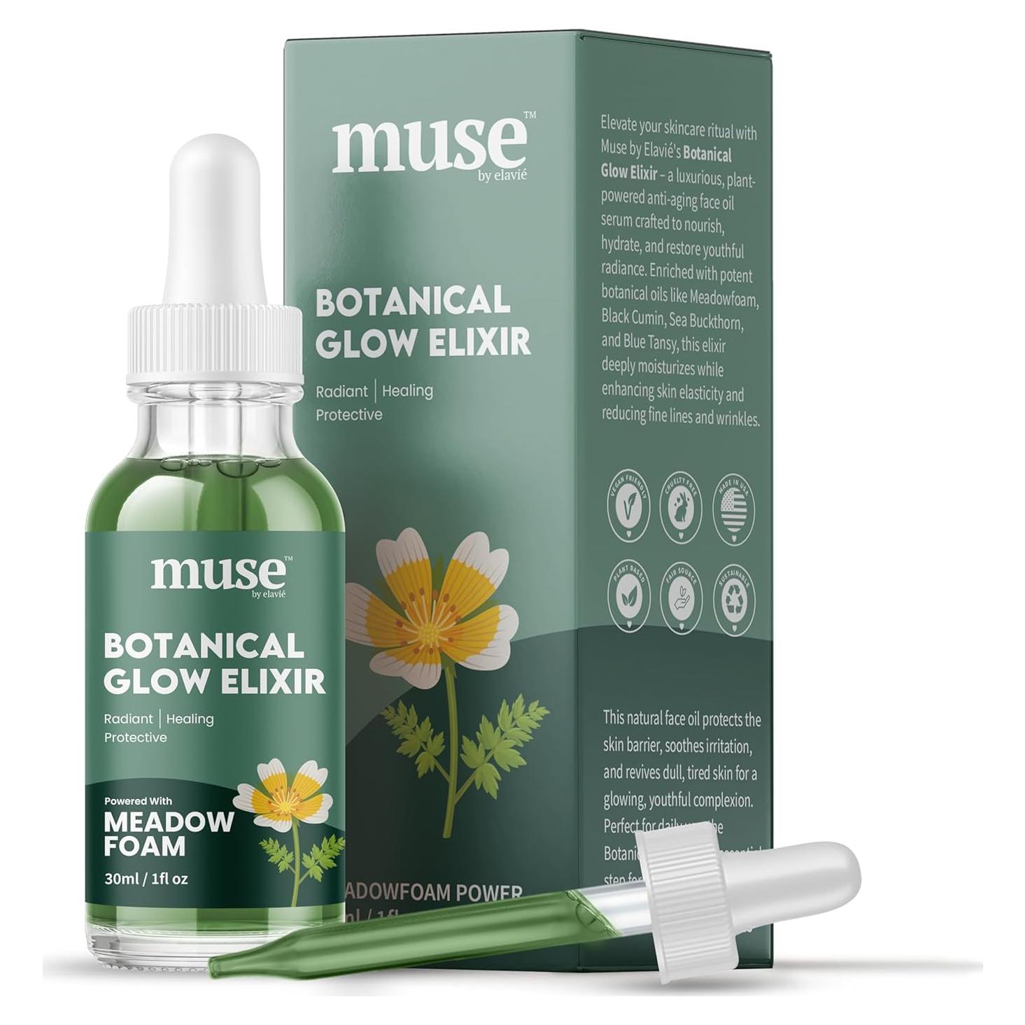 Suero Facial Anti-Envejecimiento Elavié 29.57 ml - Hidratante y Calmante