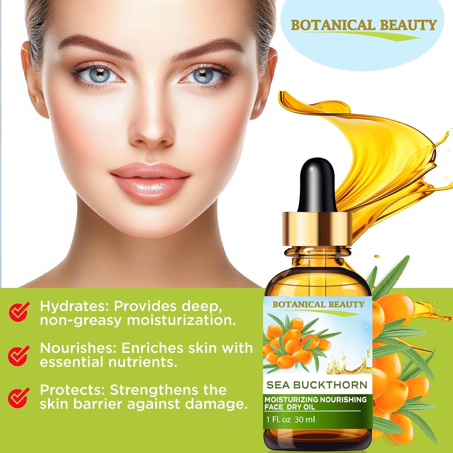 Aceite Seco Hidratante Belleza Botánica Espino Cerval 30 ml